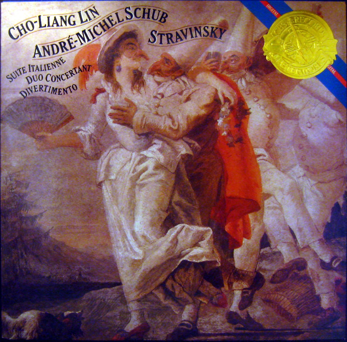 Stravinsky: Suite Italienne / Duo Concertant / Devertimento VINYL LP – CBS Masterworks – IM 42101