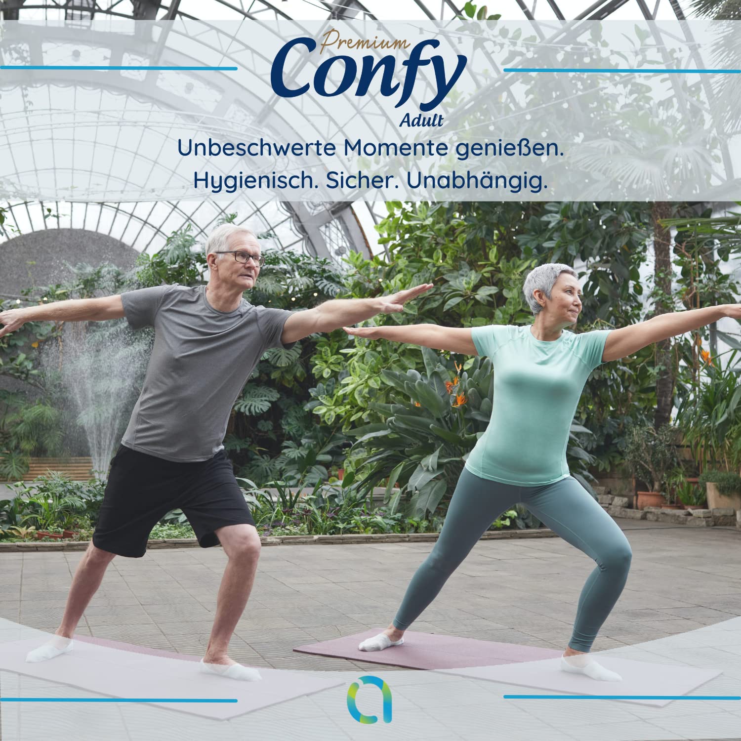 Confy Premium Windeln für Erwachsene - Erwachsenen-Windel Inkontinenz Gr.L 60St