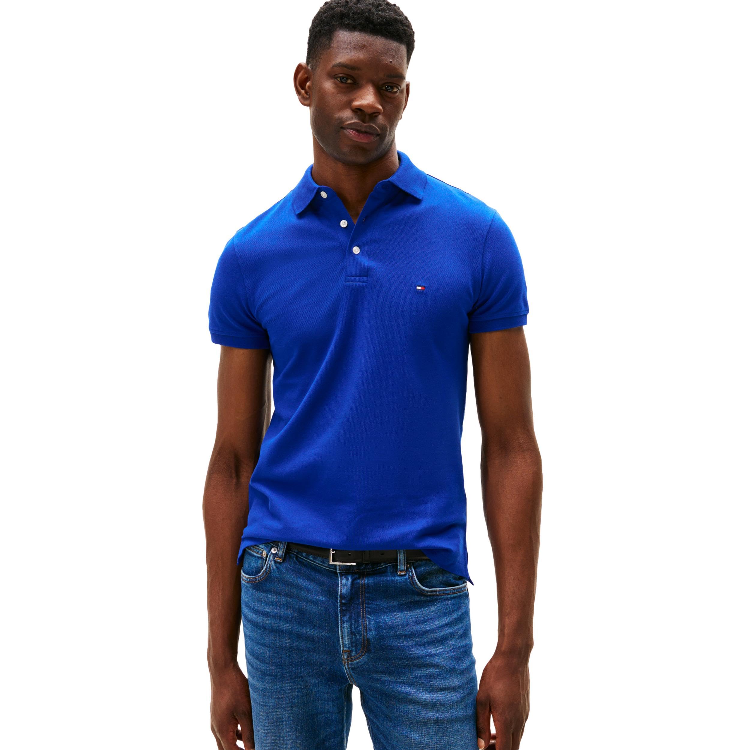

                                                    Tommy Hilfiger Men's 1985 Slim Short Sleeve Polo, 