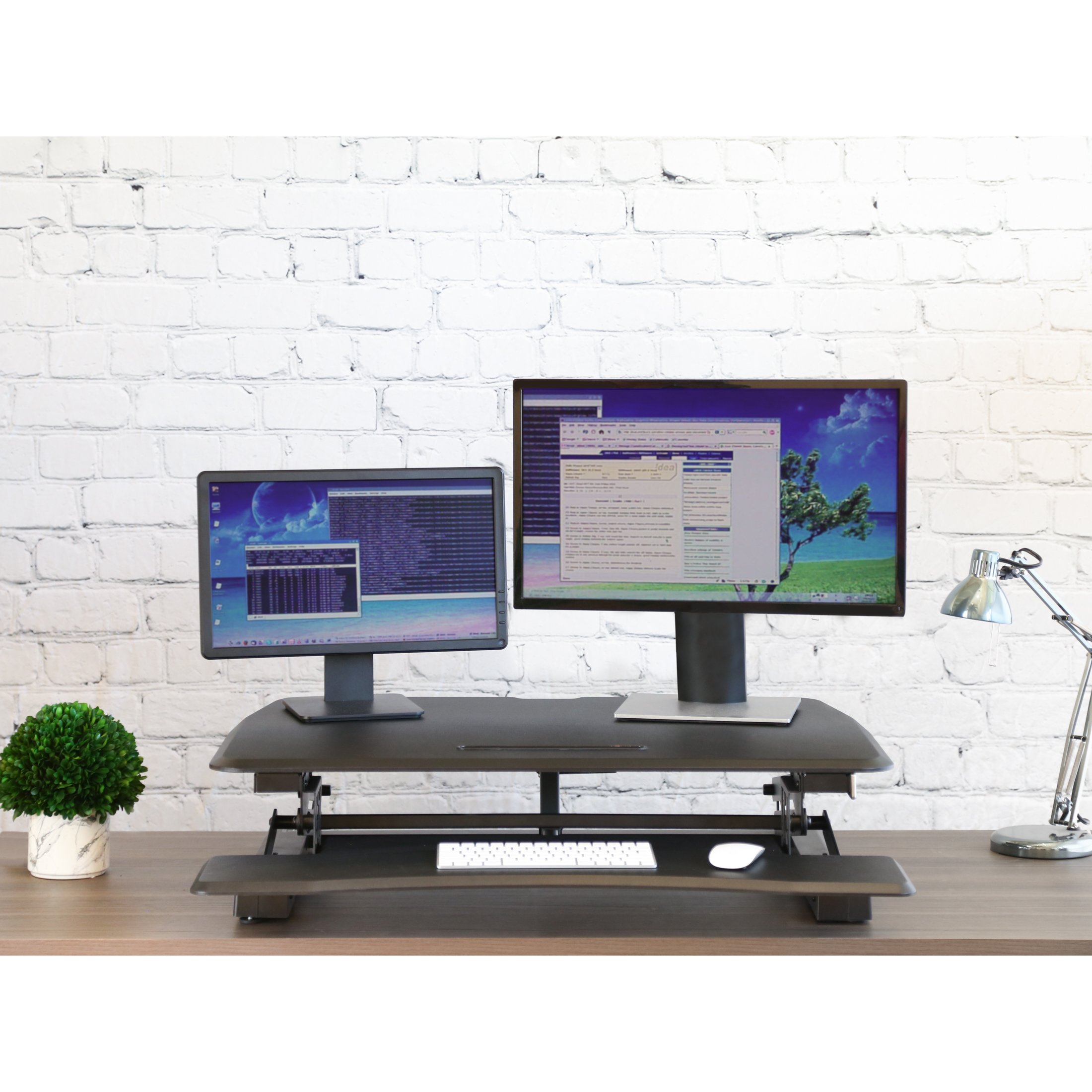 Seville Classics OFF65806 Airlift 36" Electric Height Adjustable