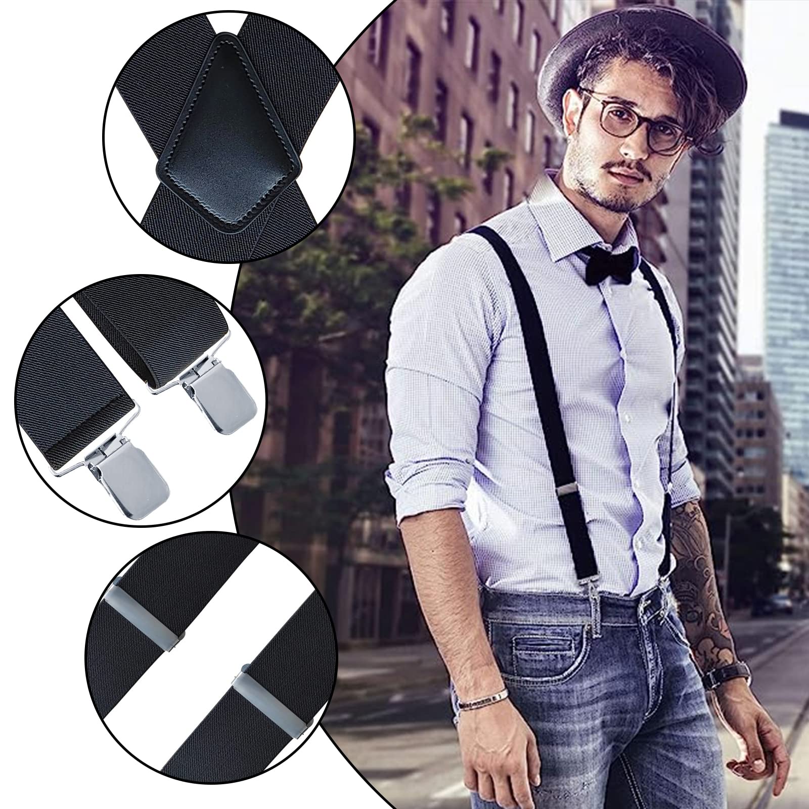 ZenBands Set Bande Di Resistenza, Bande Elastiche Con Maniglie, Ancoraggi E Cinghie Per I Piedi - Foto 3