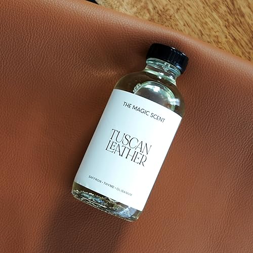 Miniatura 7 de Aceites para difusor de cuero toscano, HVAC, aire frío y difusor ultrasónico inspirado en Tom Ford, aceites esenciales para difusores de