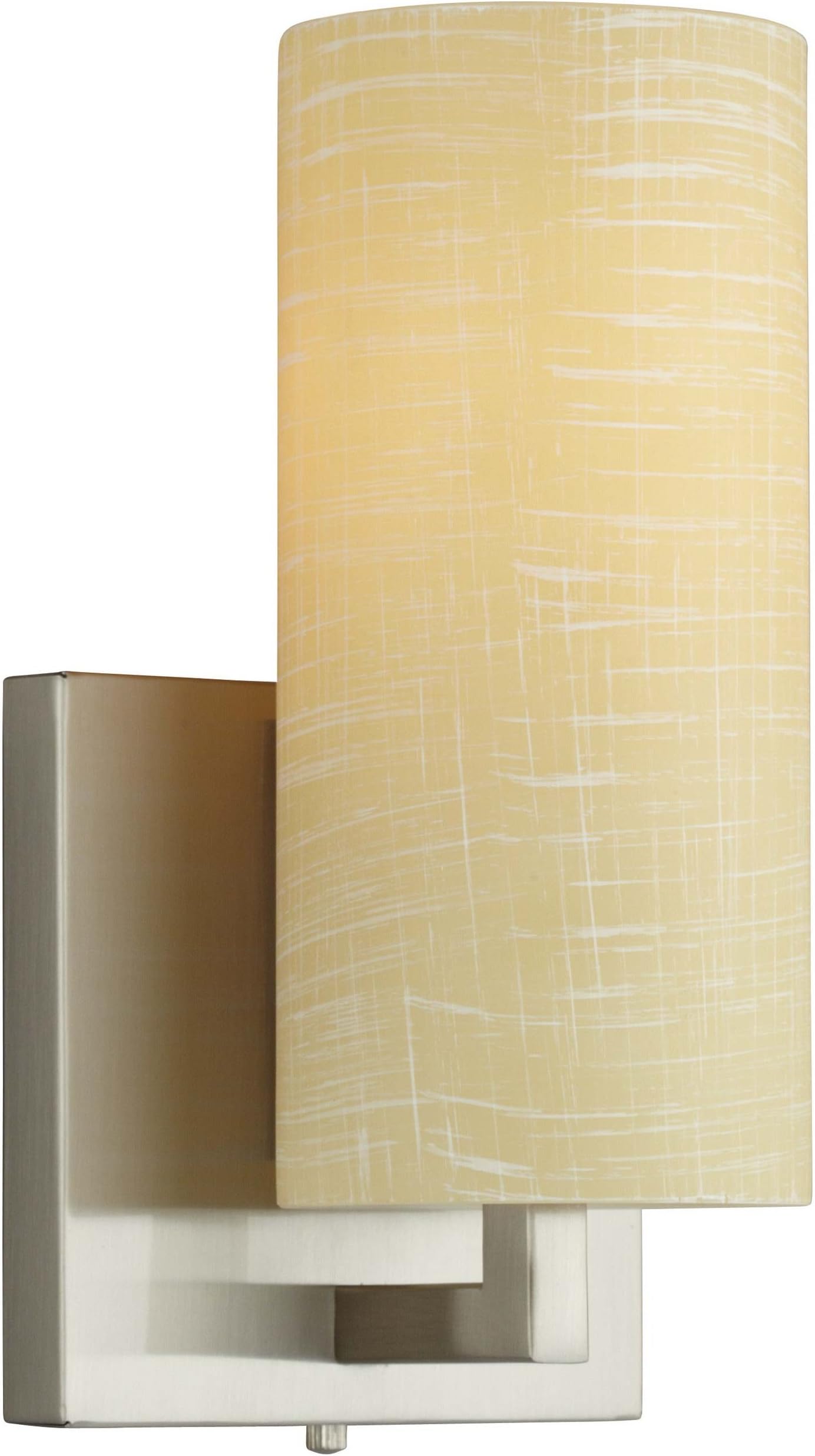 Forecast Lighting F433036 Cambria 1 Light Wall Sconce, Satin Nickel