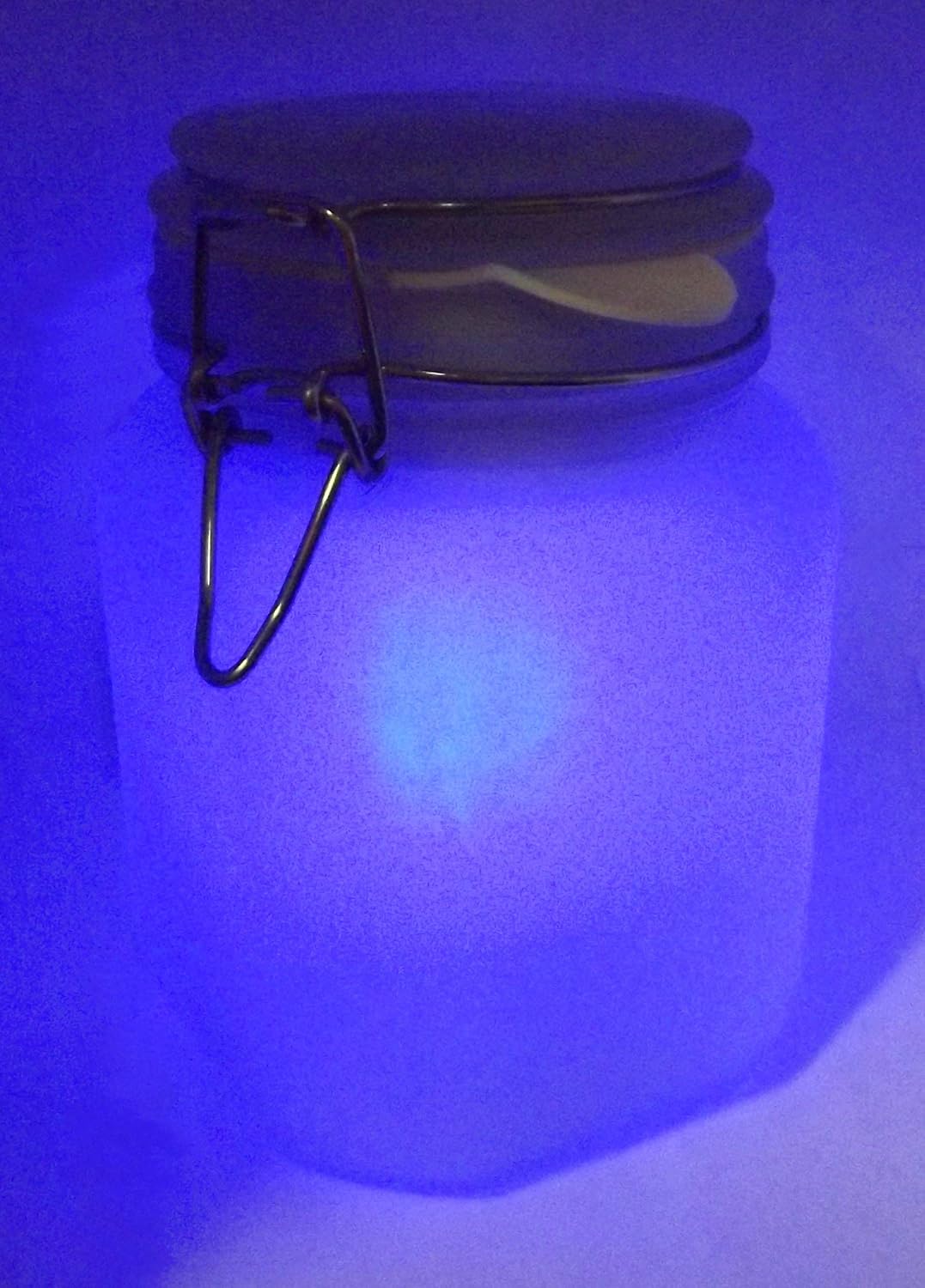 Solar Jar Light Frosted Jar with Two Color Lights Tools