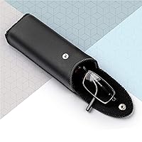 Vista 2 de PU Leather Eyeglasses Case on Belt, Hard Eyeglass Case, Glasses Holder Belt Loop, Small Case For Eyeglass, Glasses Cases, Small Sunglasses Case