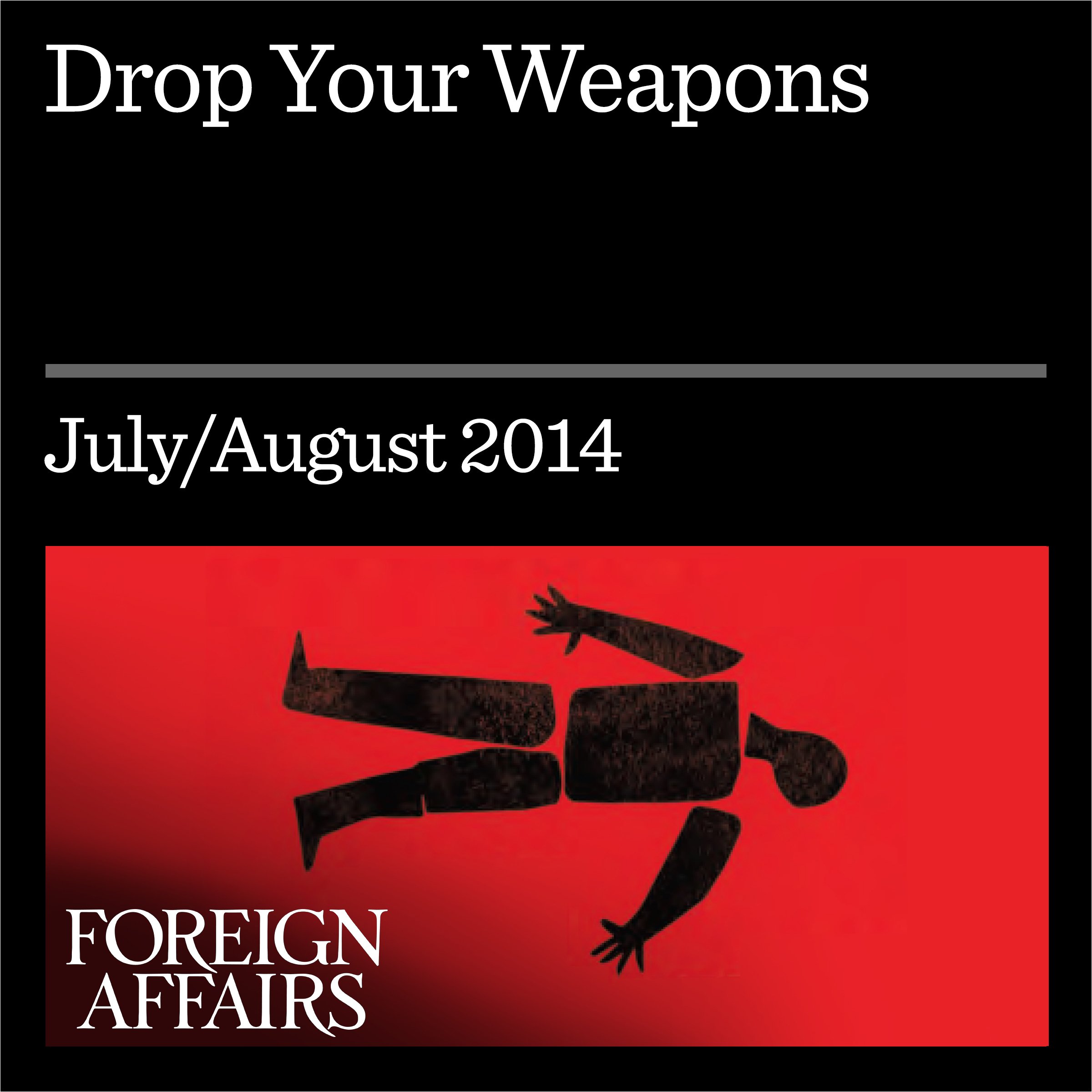Cover art for Drop Your Weapons