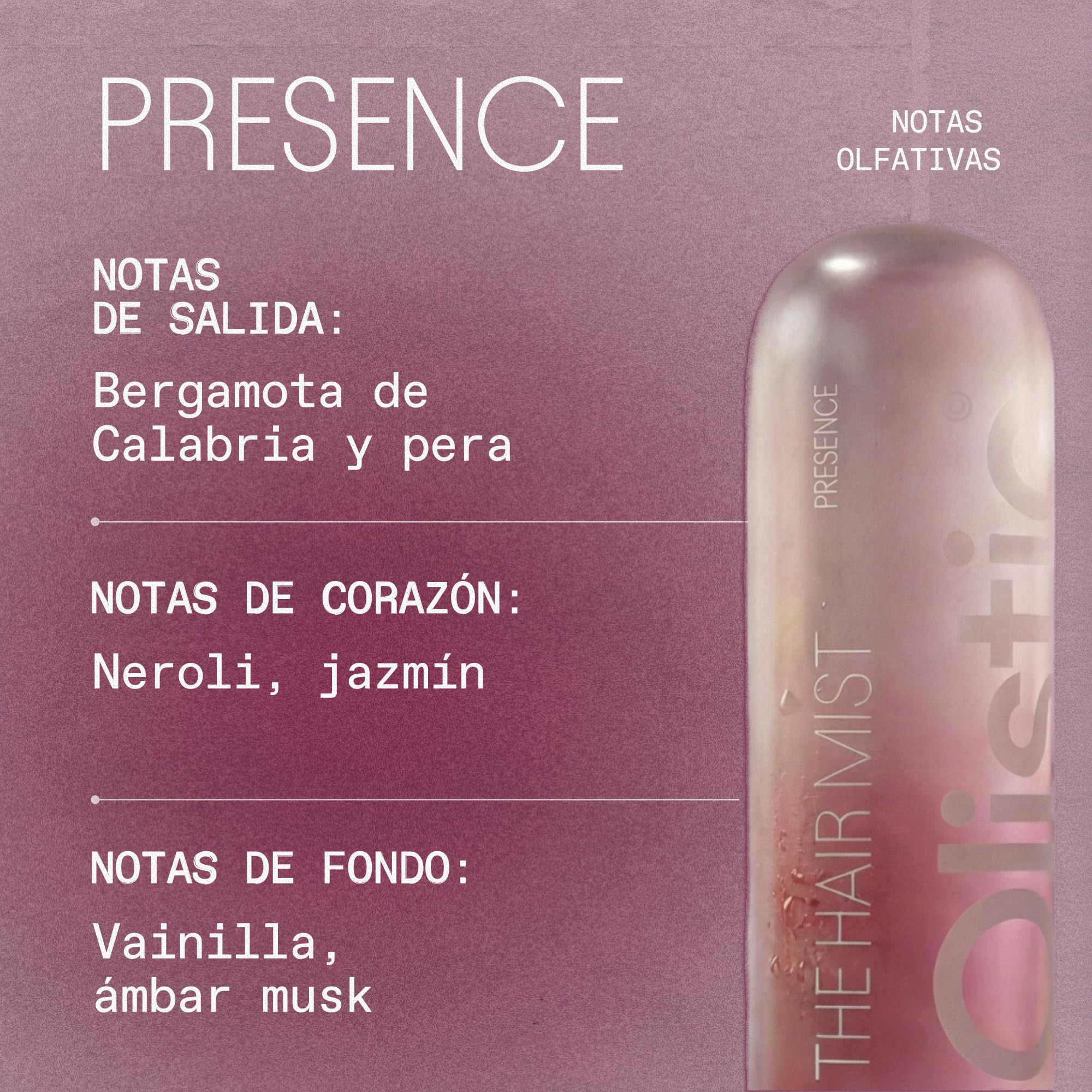 Olistic - Hair Mist Set Bruma Capilar Anti Frizz con Fragancias 3 x 30 ml | Control del Encrespamiento, Hidratacion Equilibrada, Efecto Antiestatico, Fragancias Artesanales, Todo Tipo de Cabello