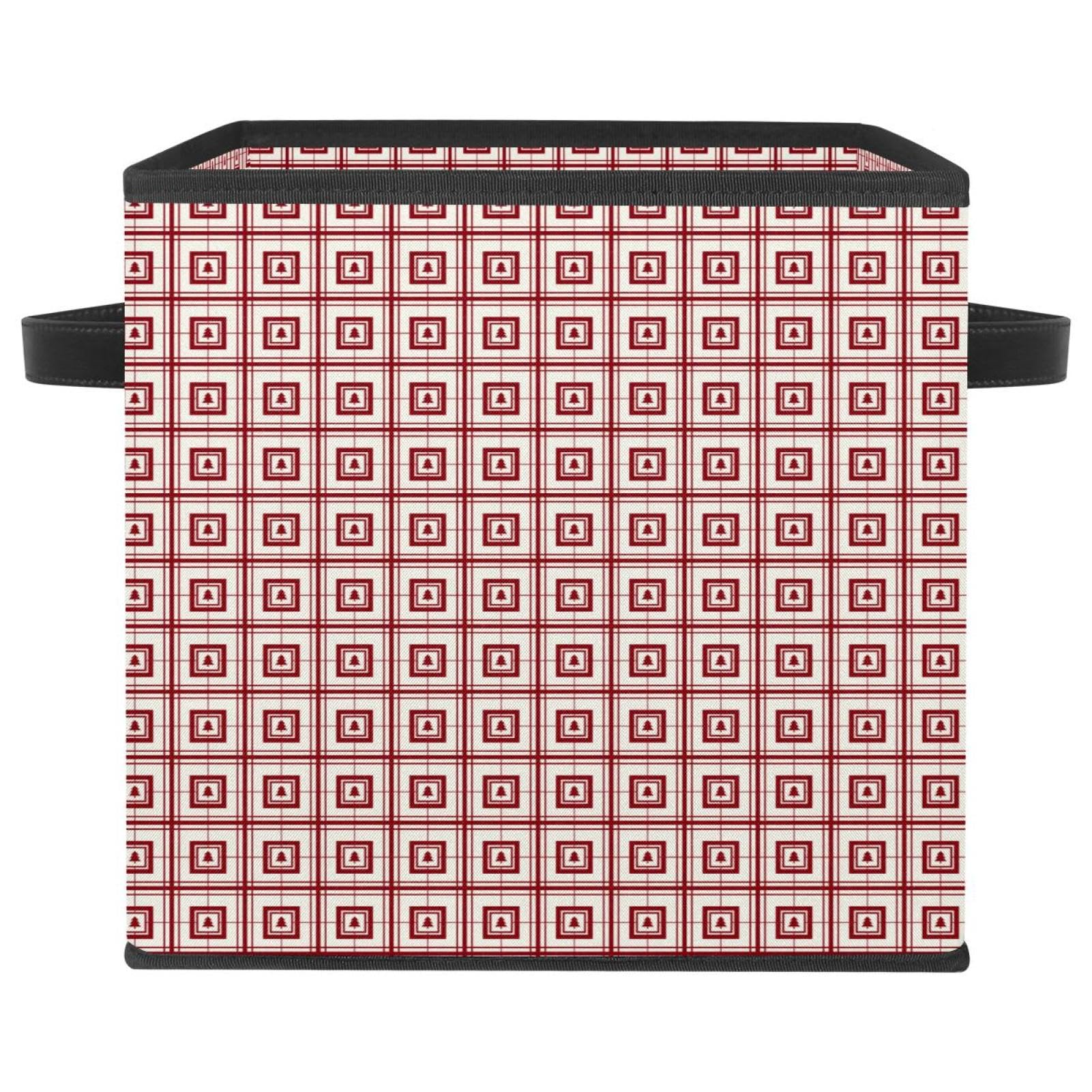 Boîte de rangement pliable contre le désordre des jouets. Panier cube pour vêtements.