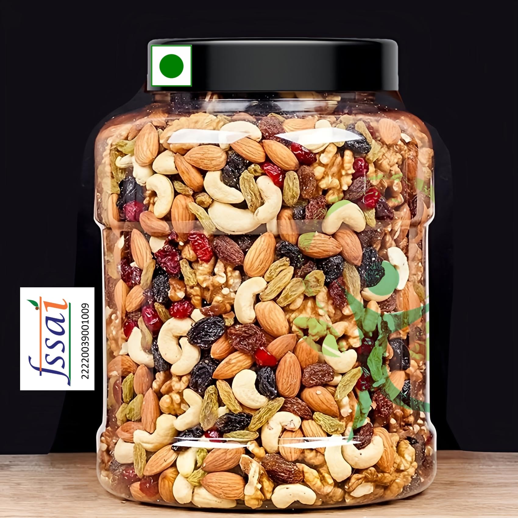 FreshoCartz Mix Dry Fruit | Healthy Mixed Nut | Dry Fruits Mix | Mixture Of (Almonds, Cashews, Apricots, Raisins, Walnuts, Mixed Fruits and Berries) (500g (Pack of 1), Healthy Dry Fruits)