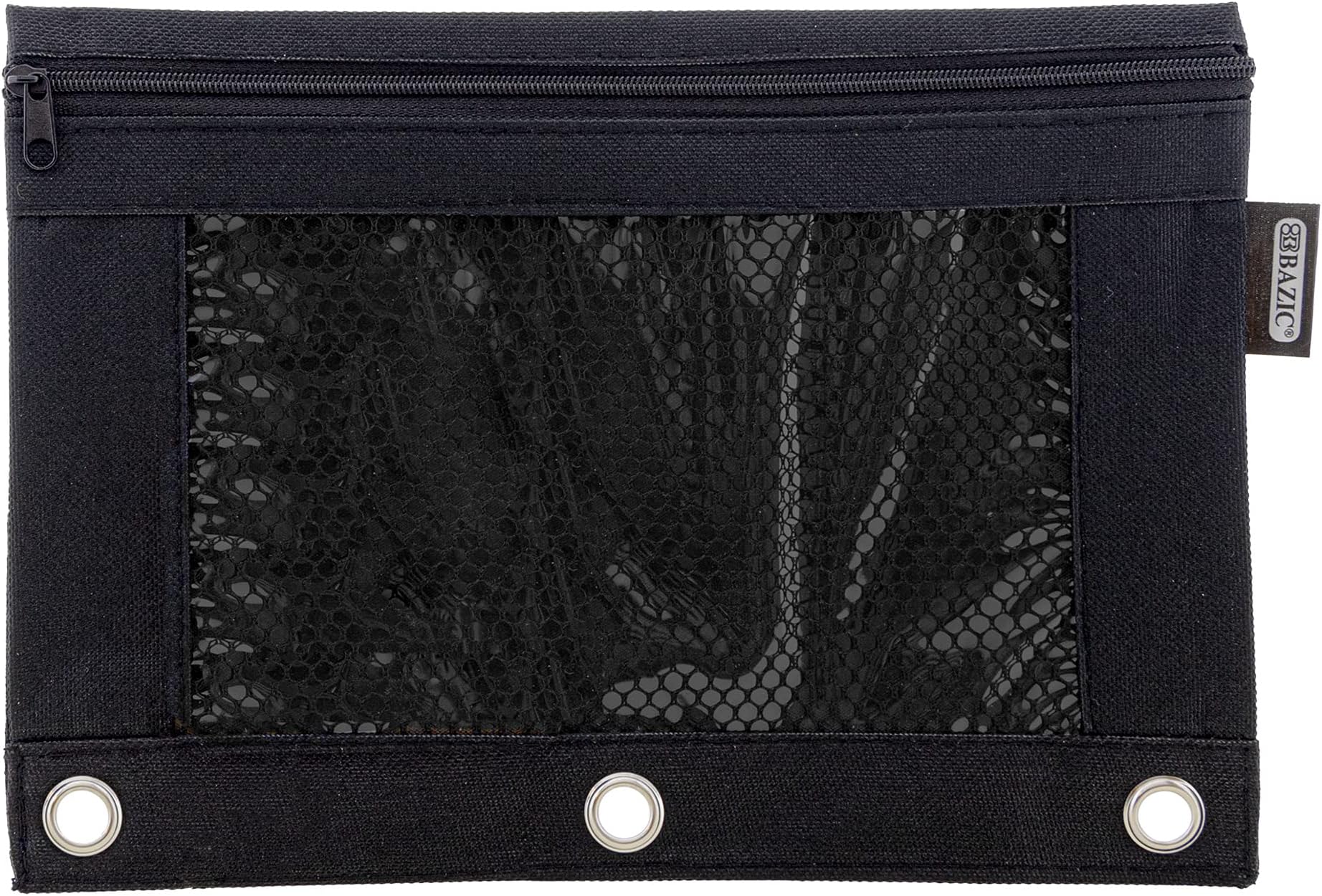 amazon-wodison-3-ring-pen-pencil-pouch-with-clear-window