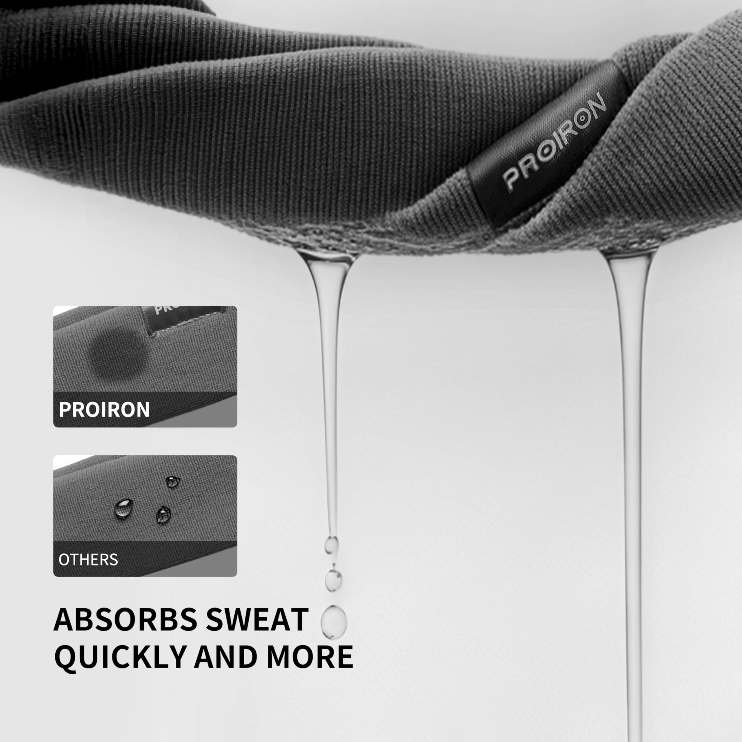 Fasce sportive per uomini e donne, fascia antisudore, unisex, per allenamento, esercizi per yoga, corsa, fitness, trekking e ciclismo (4 pezzi