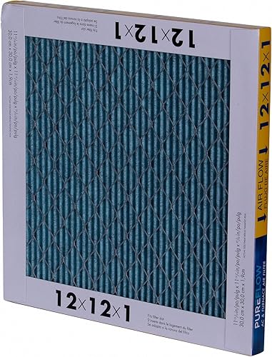 Miniatura 3 de PureFlow - Filtro de aire para el hogar MERV 13, filtro de horno de 12 x 12 x 1, filtración de alta eficiencia de 4 capas para polvo, humo, humos y