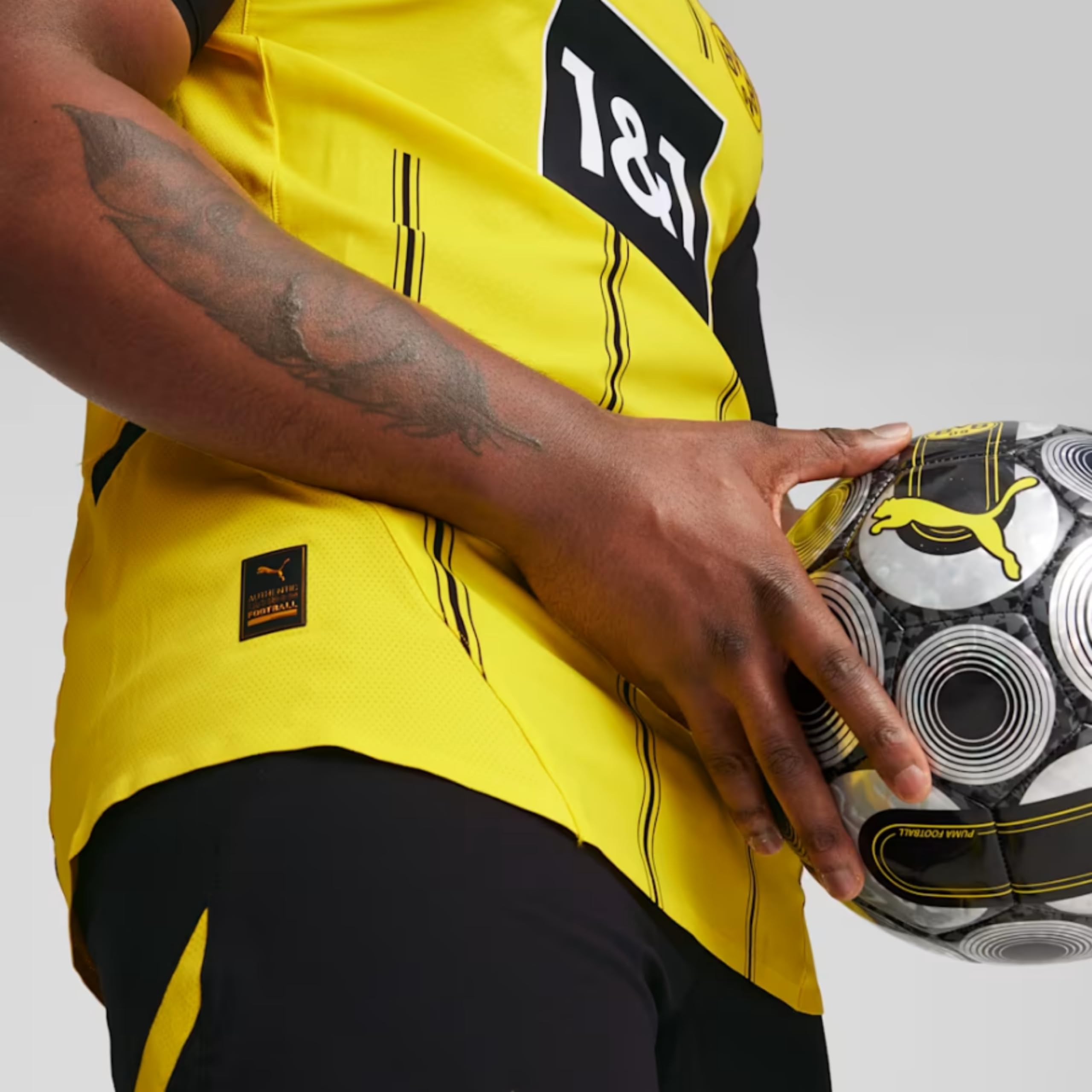 PUMA Original BVB Trikot Herren [Home 24/25] Offizielles Borussia Dortmund Trikot [Spieler oder Personalisiert] Fussball Sportbekleidung Sport Tshirts Herren Fußball Shirt Männer