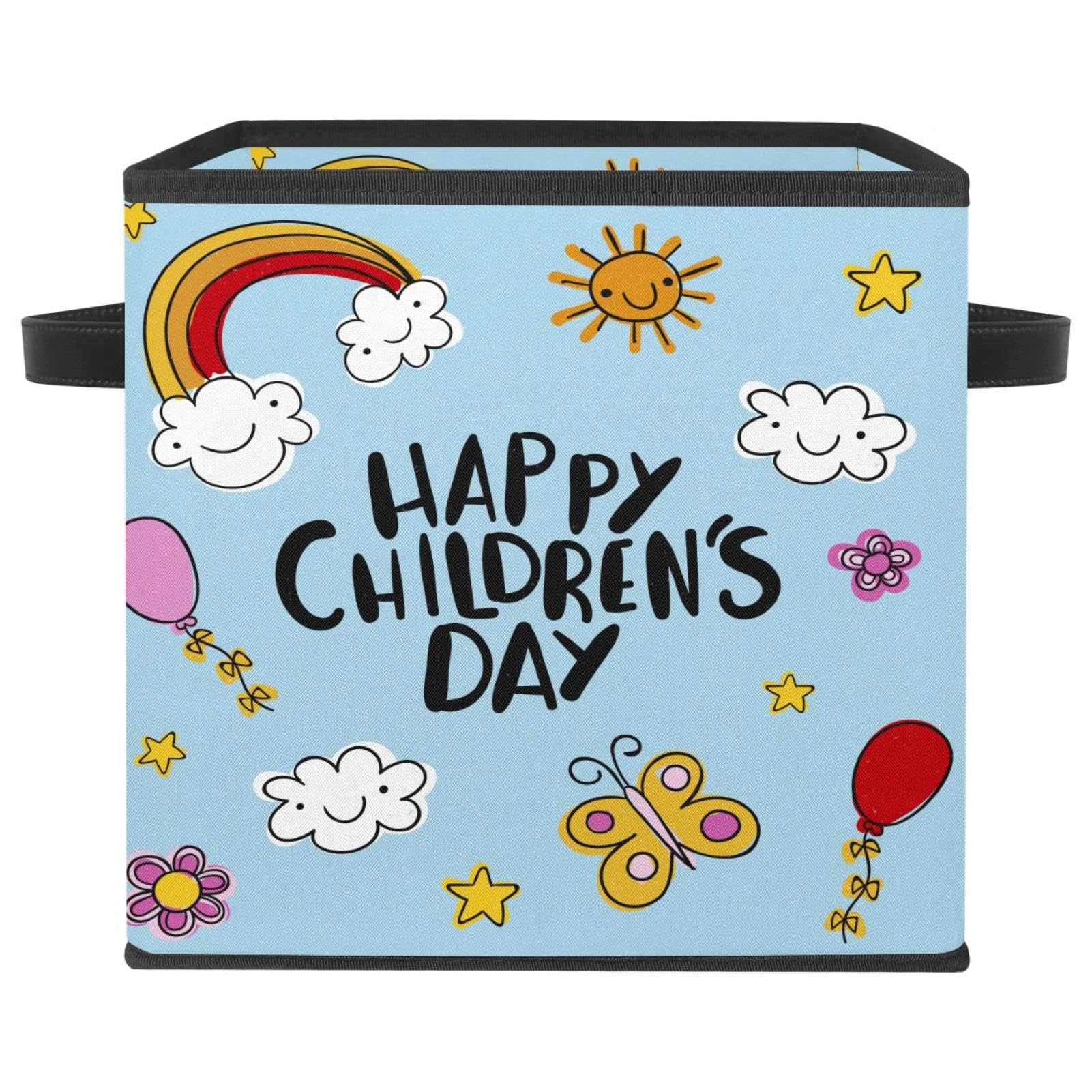 Boîte de rangement pliable pour éliminer le désordre des jouets et vêtements de chambre
