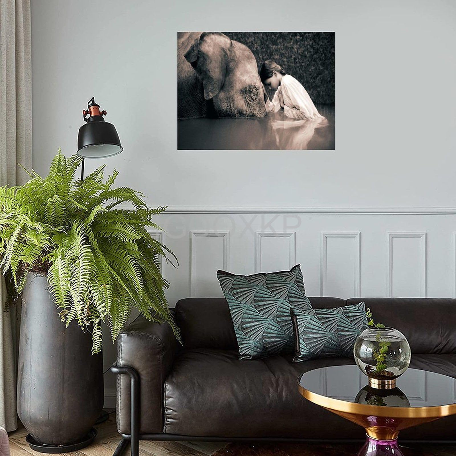 Amazon.com: Gregory Colbert Ashes And Snow Wall Art Poster Black