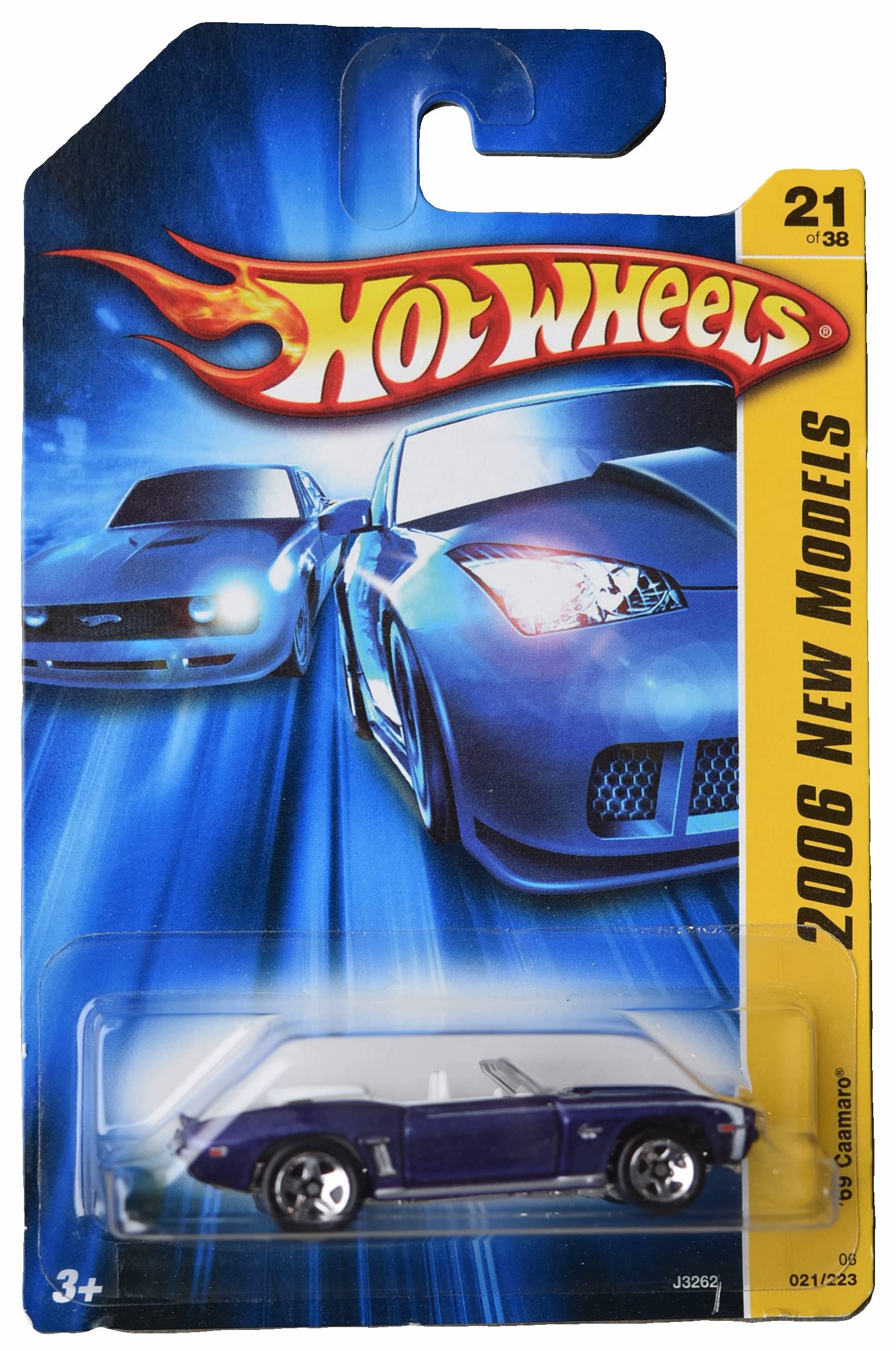 リアルライダース HWレースチームブルーカラー 69 camaro Hot