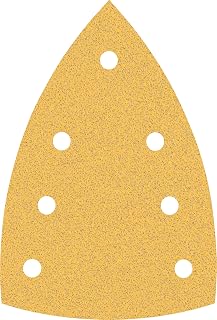 Bosch 10x EXPERT C470 Sandpaper (for Paint on wood, Hardwood, Ø 100x150 mm, Grit 80, Professional Accessory Multi Sander)