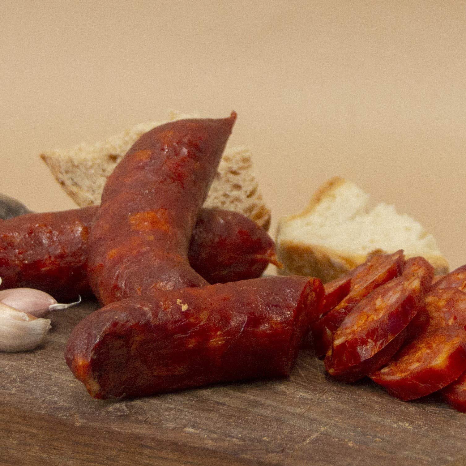 Chorizo Asturiano Artesano Ahumado Pack 6 Unidades 580 g