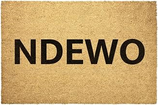 Naijiria Gifts Doormat Nigeria Rug Decor Lagos Kano Ibadan Abuja Port Harcourt Benin City Maiduguri Zaria Aba Jos Ilorin OYO Enugu Abeokuta Outdoor Rug Coir Mat