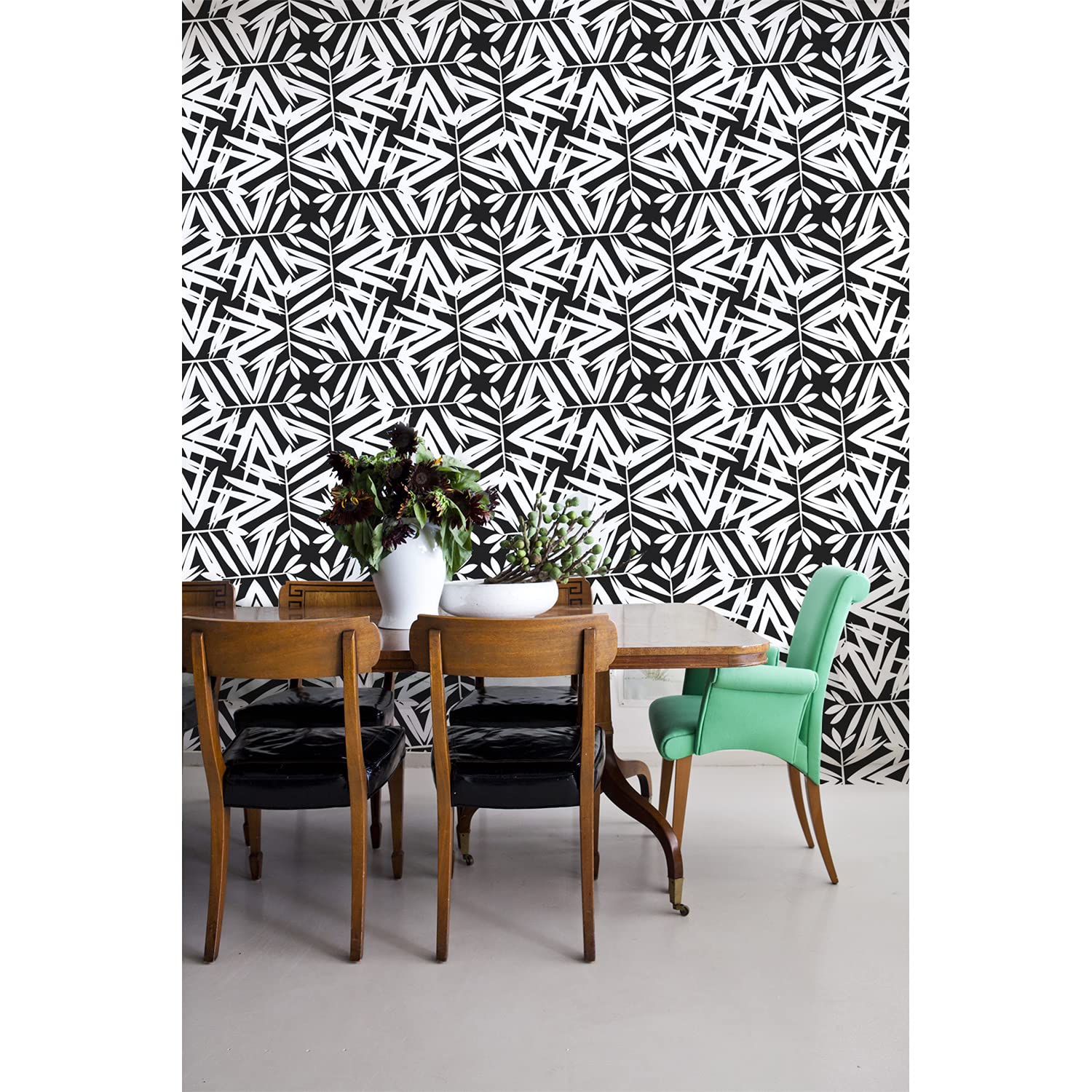 Papier peint géométrique pour meuble et cuisine, habillage mural Coloray 250x104cm