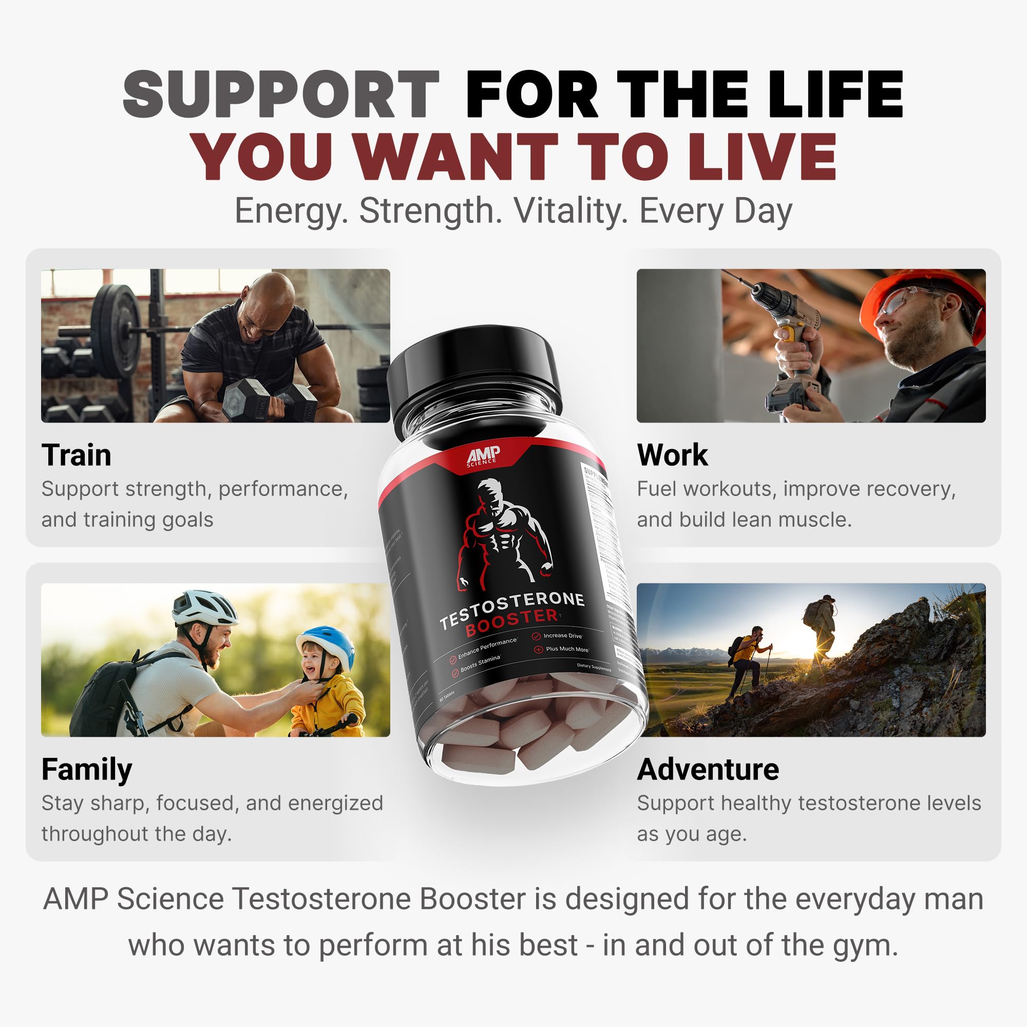 Advanced Testosterone Booster for Men (60 Tablets) — Amazon image 5
