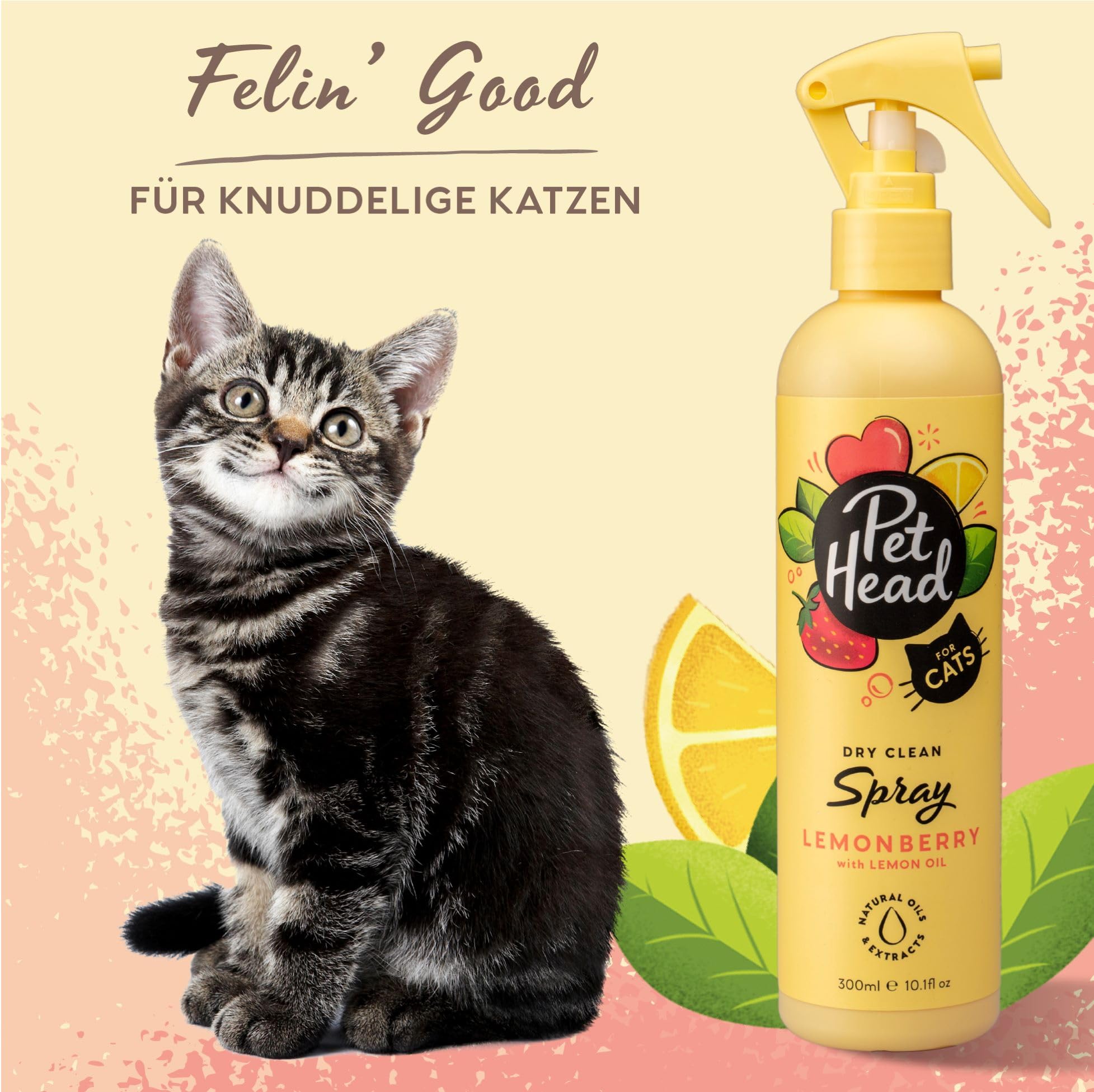 Pet Head Cat Grooming Spray, Felin' Good Spray for Cats