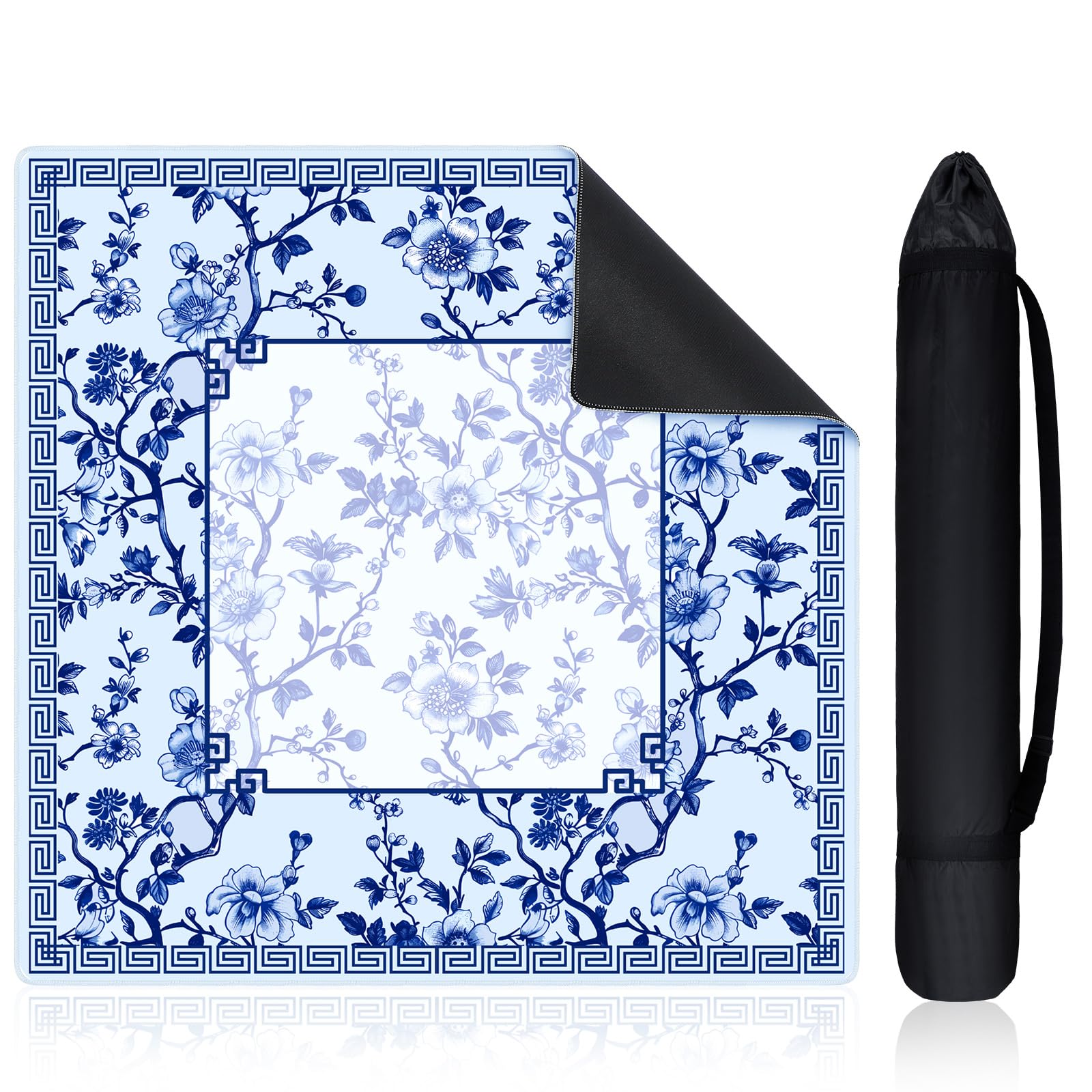 Amazon.com: Sonwyoung 21.5 Inch Mini Chinoiserie Mahjong Mat for