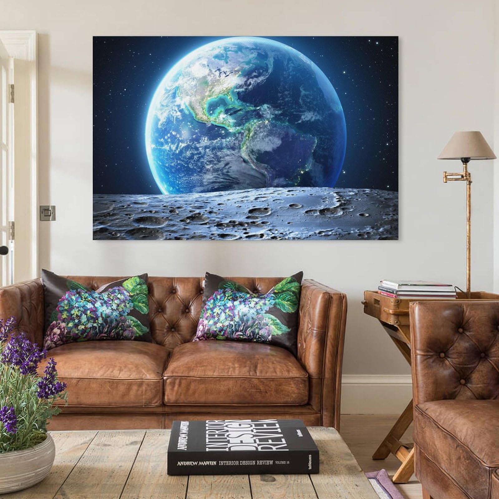 Amazon.co.jp: 宇宙と惑星の絵画 インテリアぎんが 宇宙ポスター