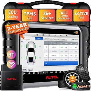 Autel MaxiPRO MP808Z-TS Scanner (2-Year Free Updates) - New ECU Coding Scan Tool with TPMS Relearn Rest Programming, Upgraded of MP808BT PRO /MP808BT, Active Test, 36+Service, Full System Diagnose