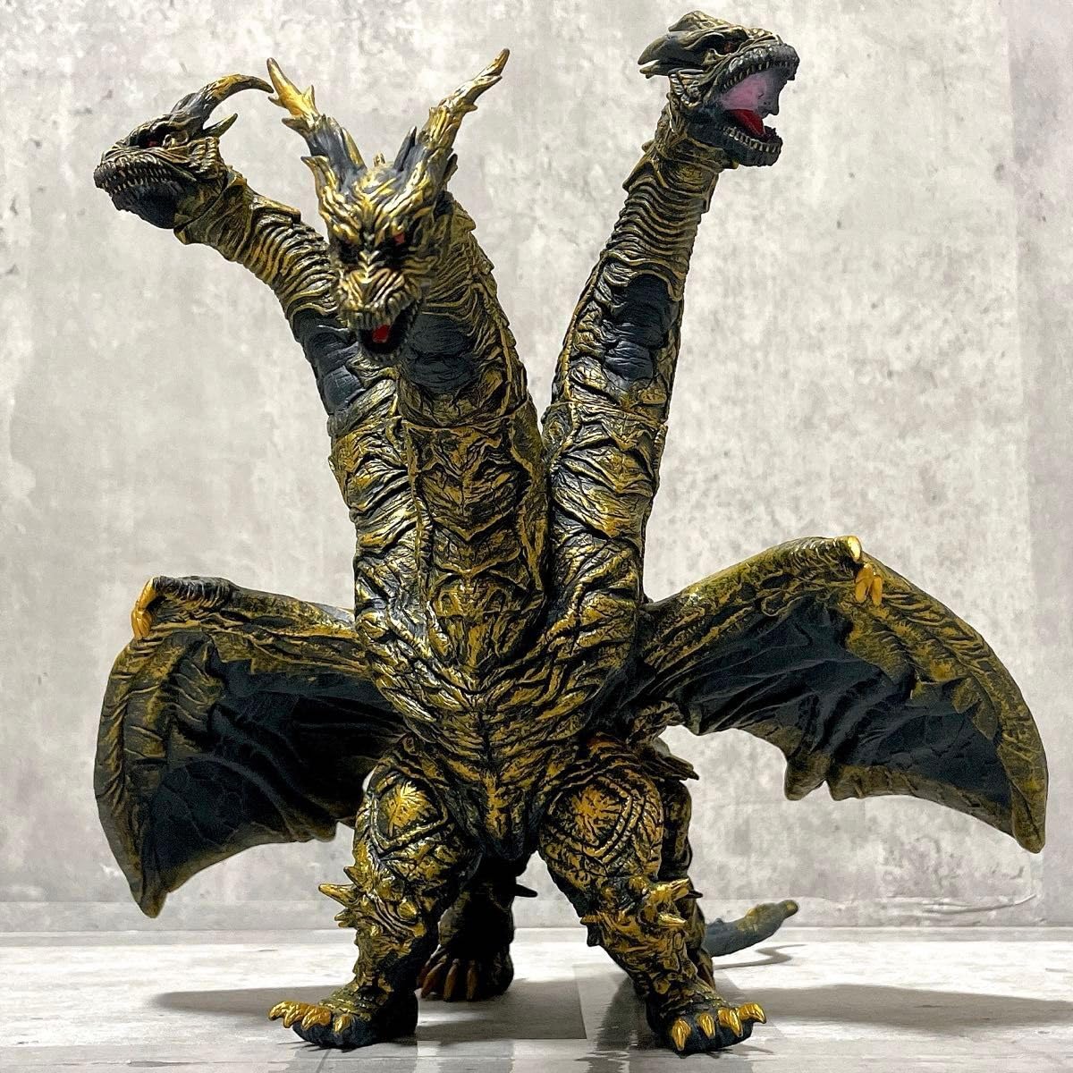 希少 ムービーモンスターシリーズ ゴジラ カイザーギドラ ソフビ