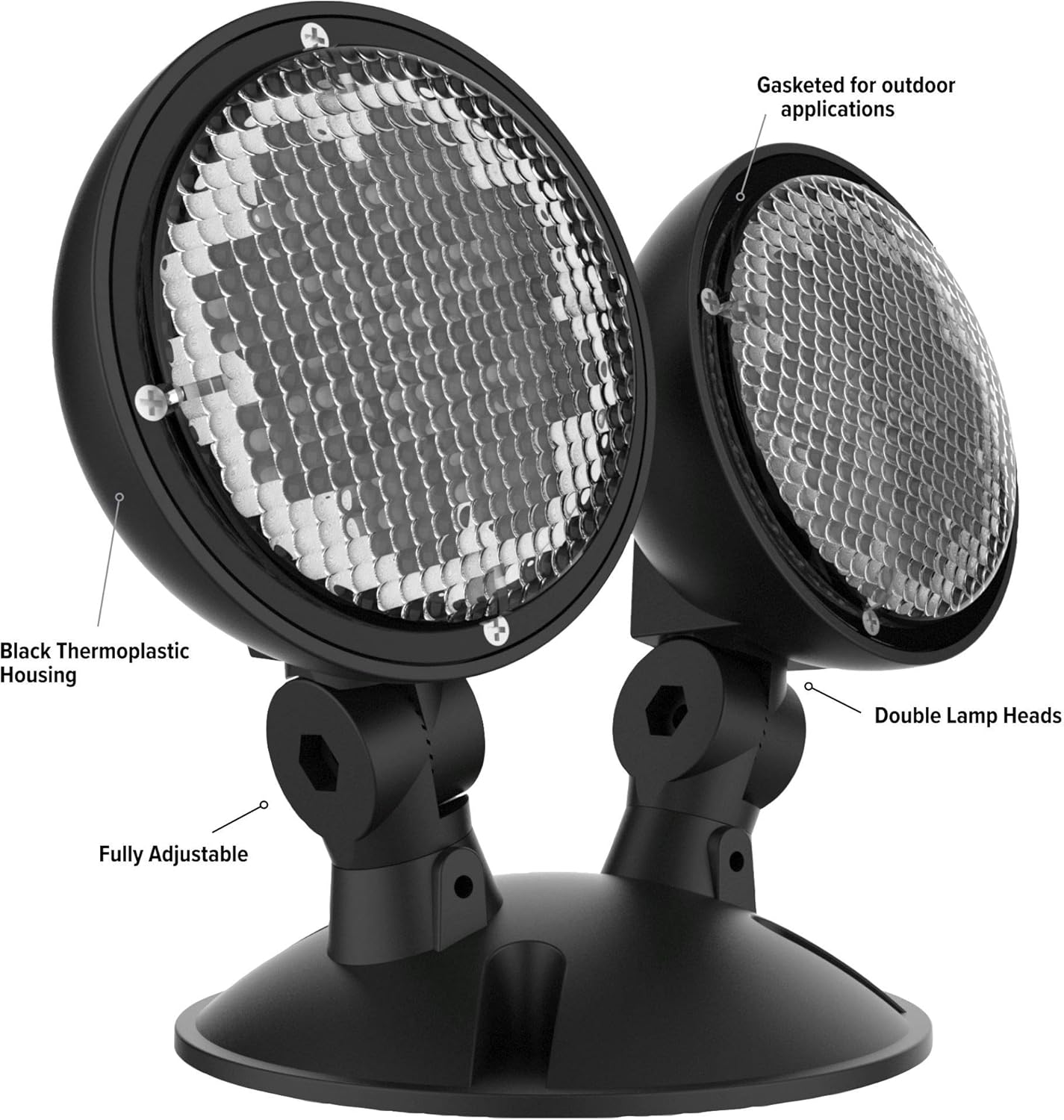 Hubbell CORDB Outdoor LED Remote, Black