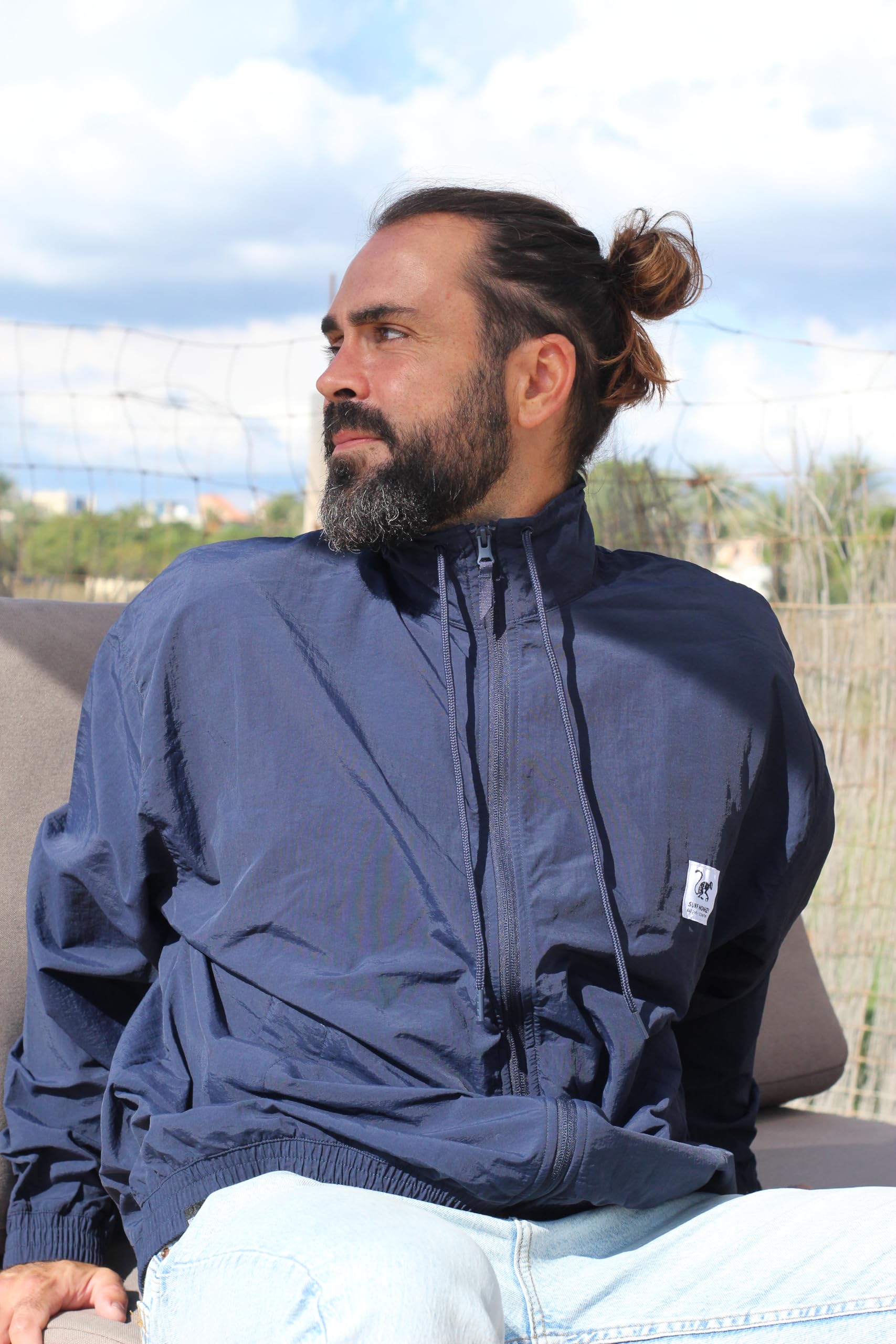 Surf Monkey Chaqueta urbana Hombre - Poliester reciclado - Waterproof - Fluorine-free DWR