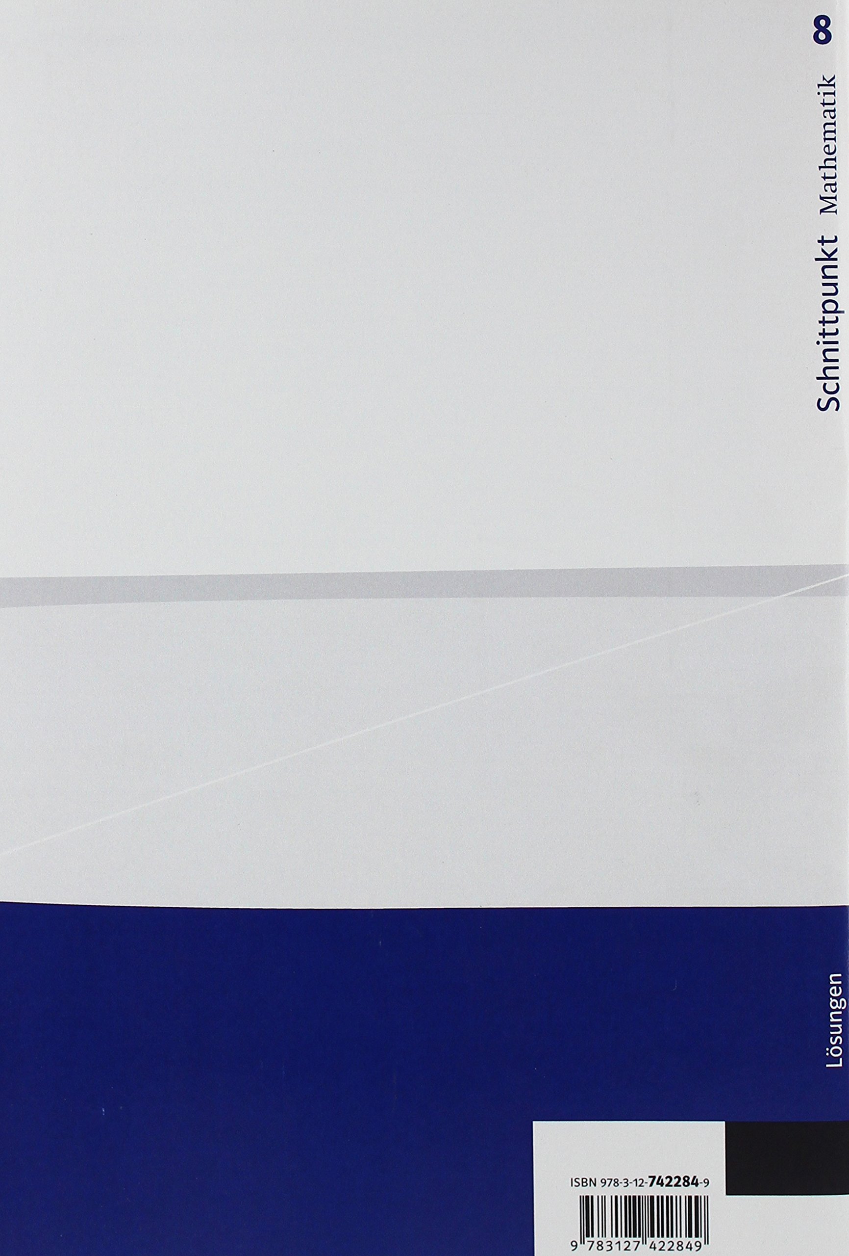 Schnittpunkt Mathematik 8. Ausgabe Thüringen: Lösungen Klasse 8 (Schnittpunkt Mathematik. Ausgabe für Thüringen ab 2009)