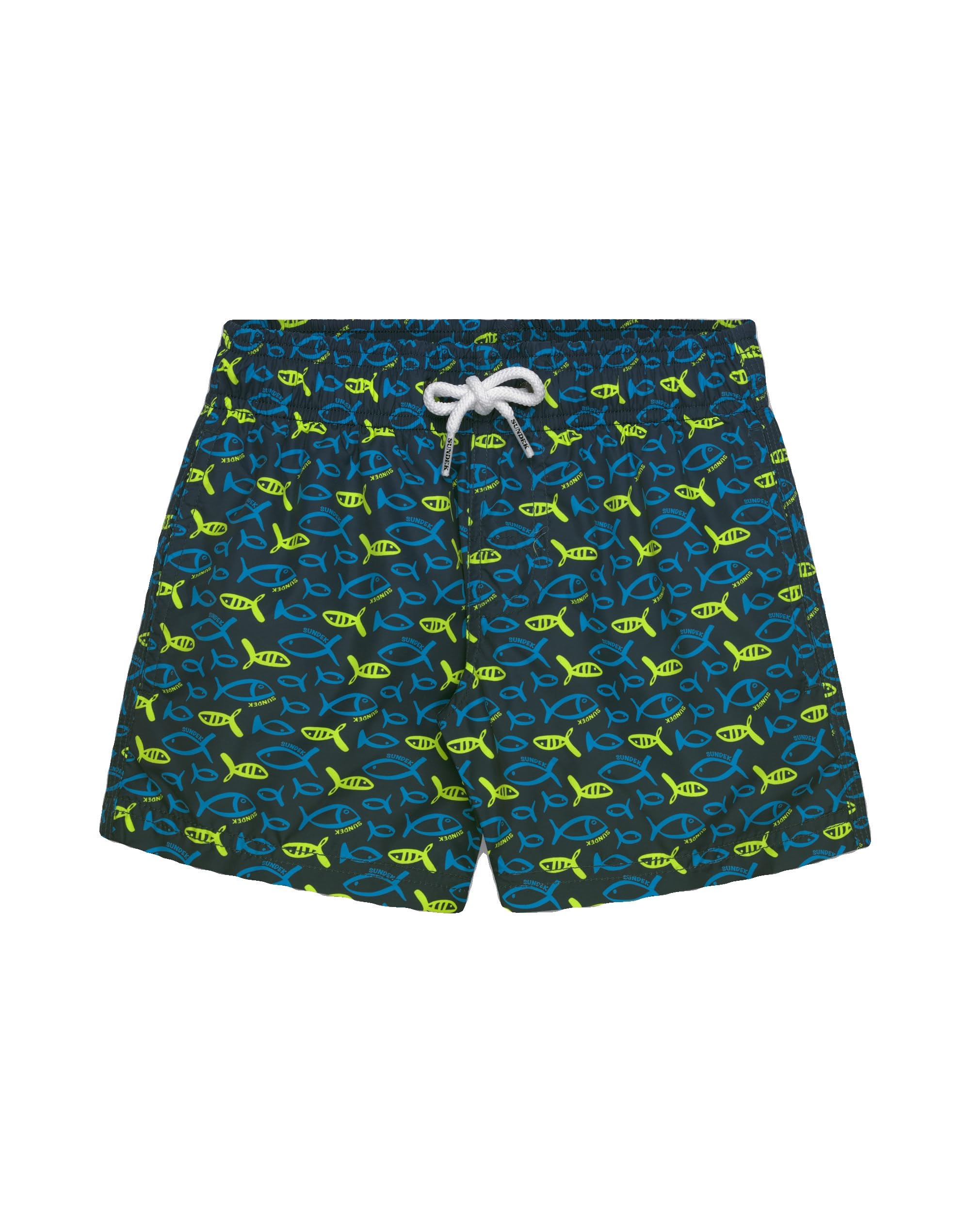 SUNDEK Short de bain imprimé 007IH - Bleu marine - 8 ans
