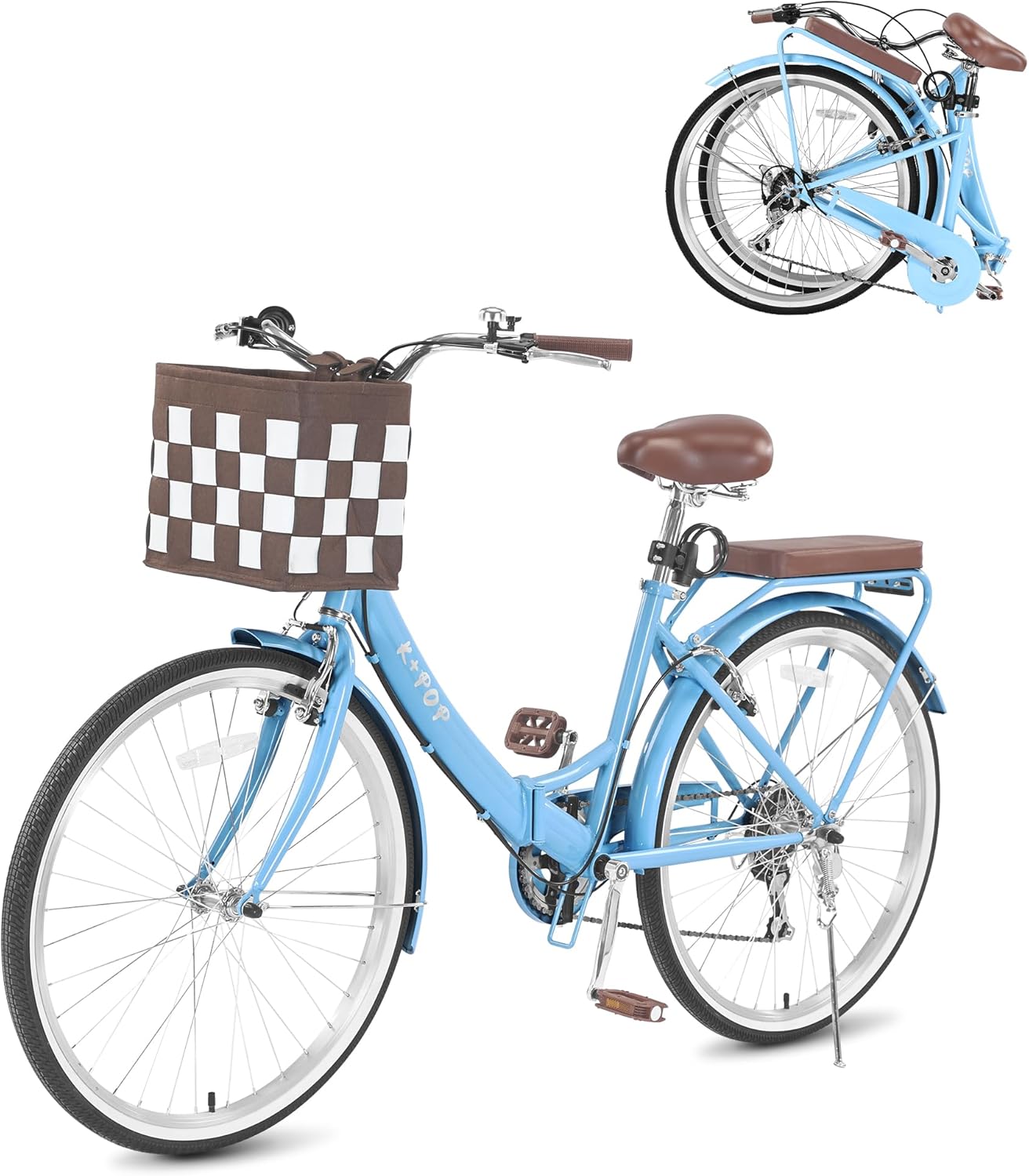Beach Cruiser Bikes Amazon Ladies Bicycle Basket 2426 Inch