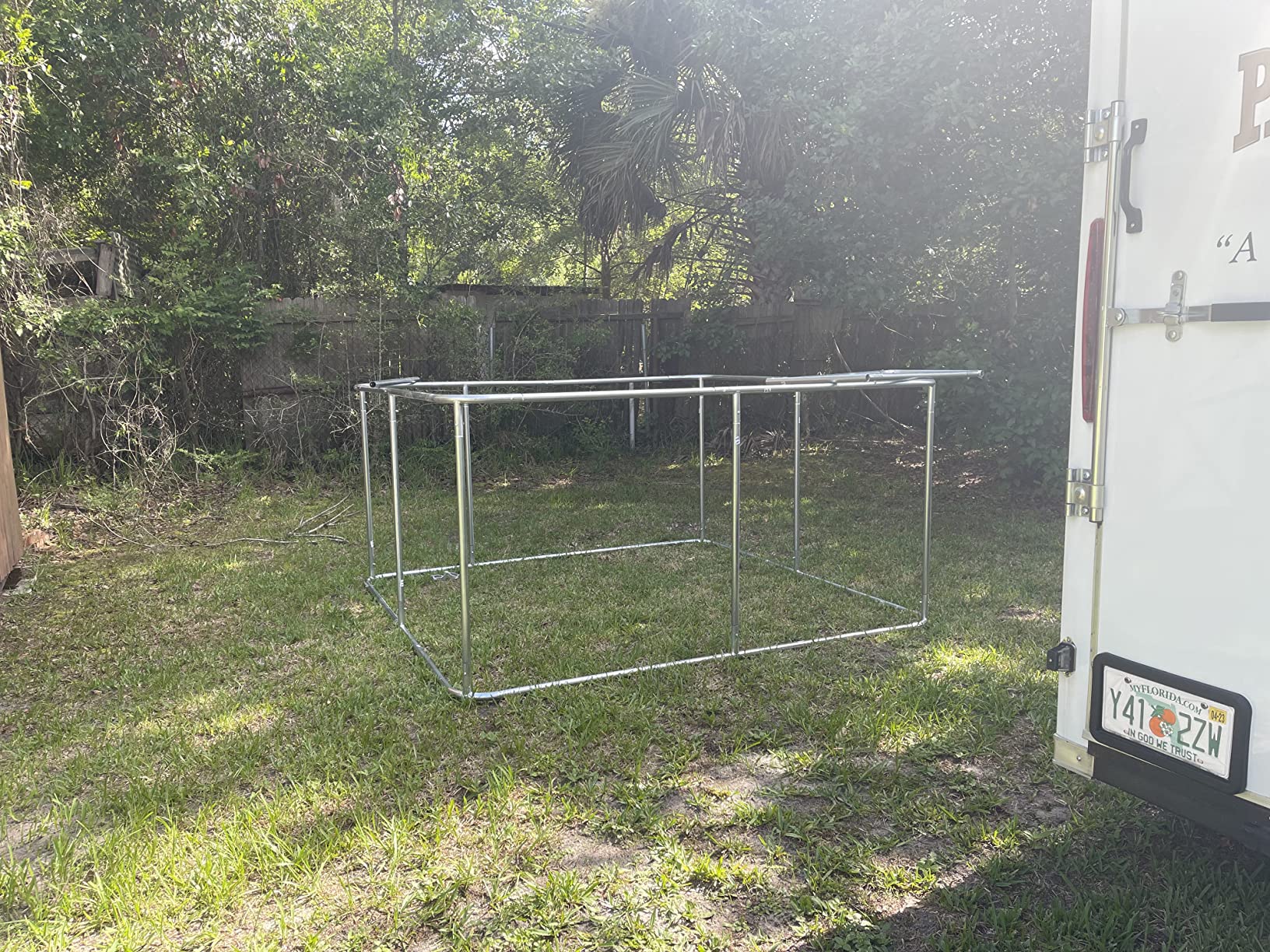 29/mo Finance Petony Outdoor Dog Playpen Heavy Duty Dog Kennel House