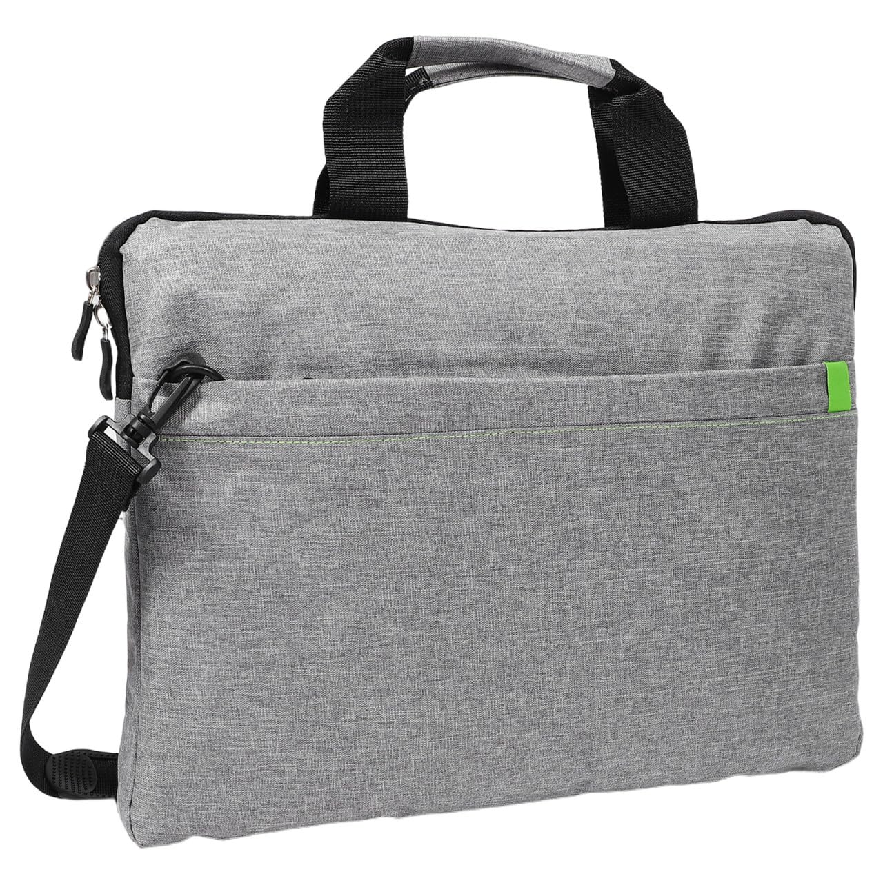 Bolso para portátil con correa cruzada maletín protector de gran capacidad 8