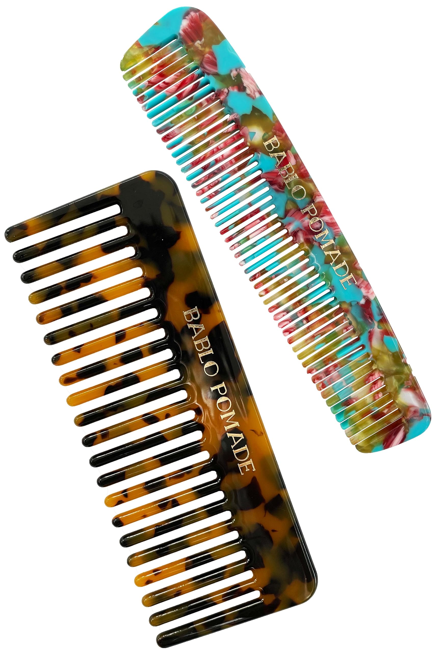 Amazon | バブロポマード ワイド メッシュコーム 櫛 コーム べっ甲  