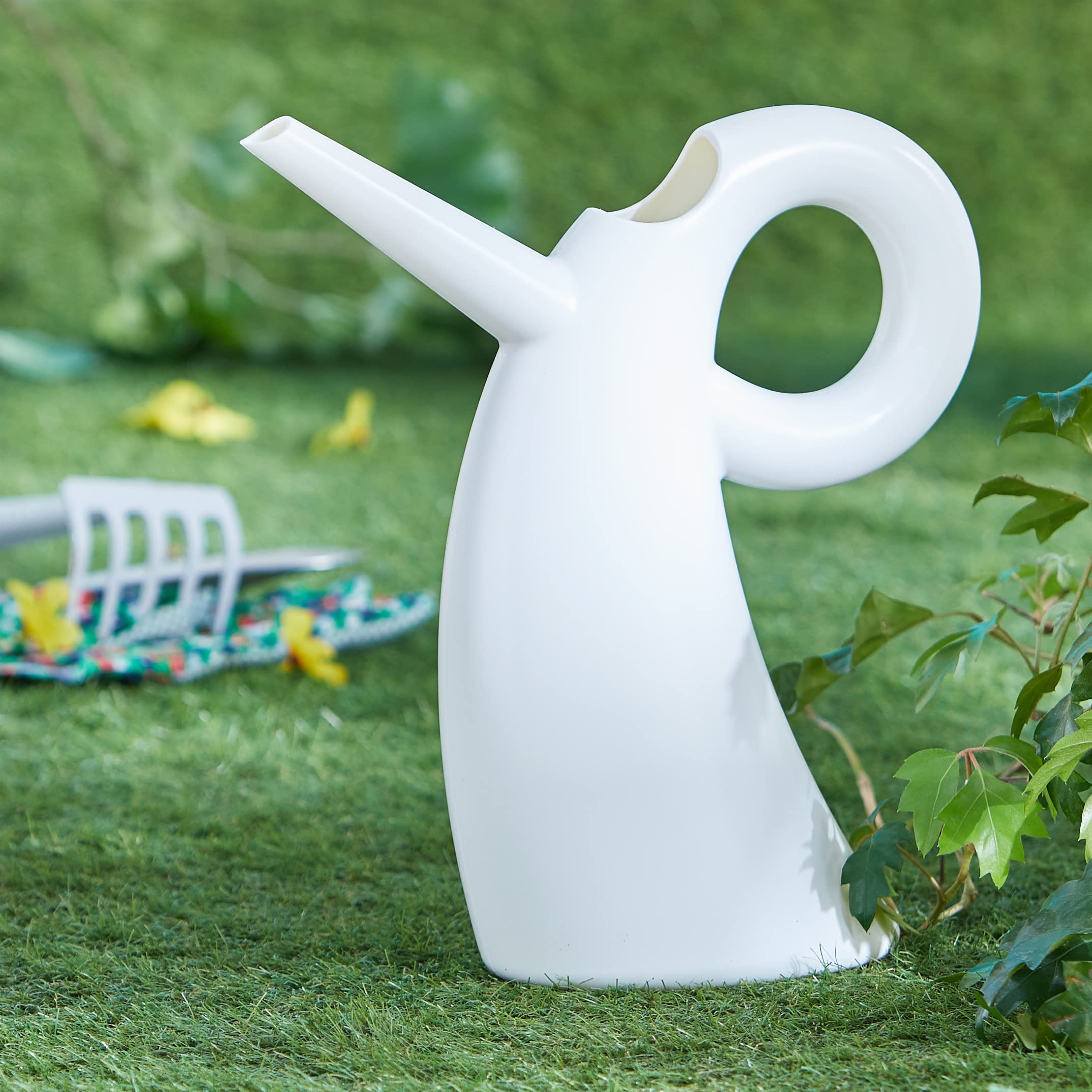 Alessi Diva termoplastyczna żywica konewka, biały