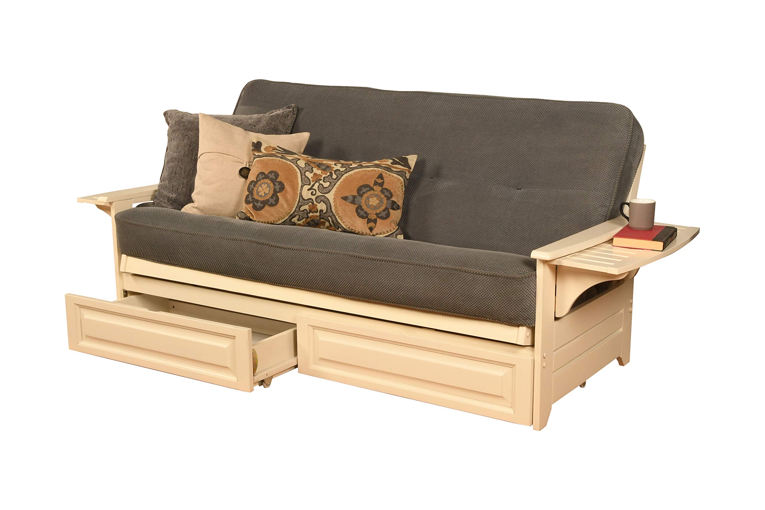 Kodiak Furniture Phoenix Full Futon With Storage DrawerColorBarbados