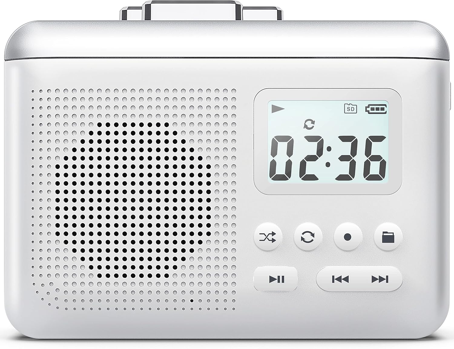 Portable Walkman Cassette Player with 16GB SD Card Vintage Cassette