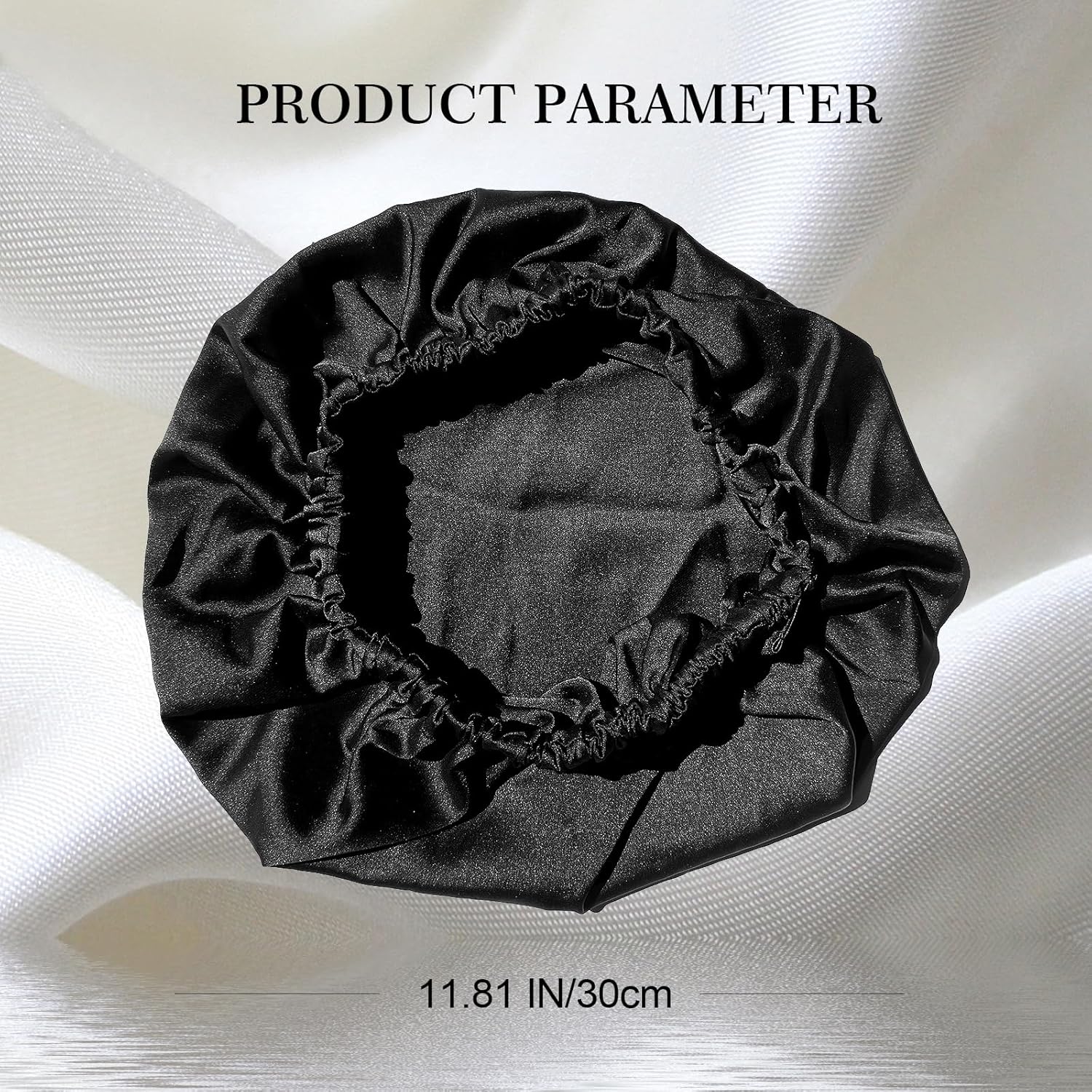 Satin Bonnet Silk Bonnet for Sleeping Women Double Layer Hair Bonnet Wrap Sleep Cap Gifts for Women Curly Hair - Image 5