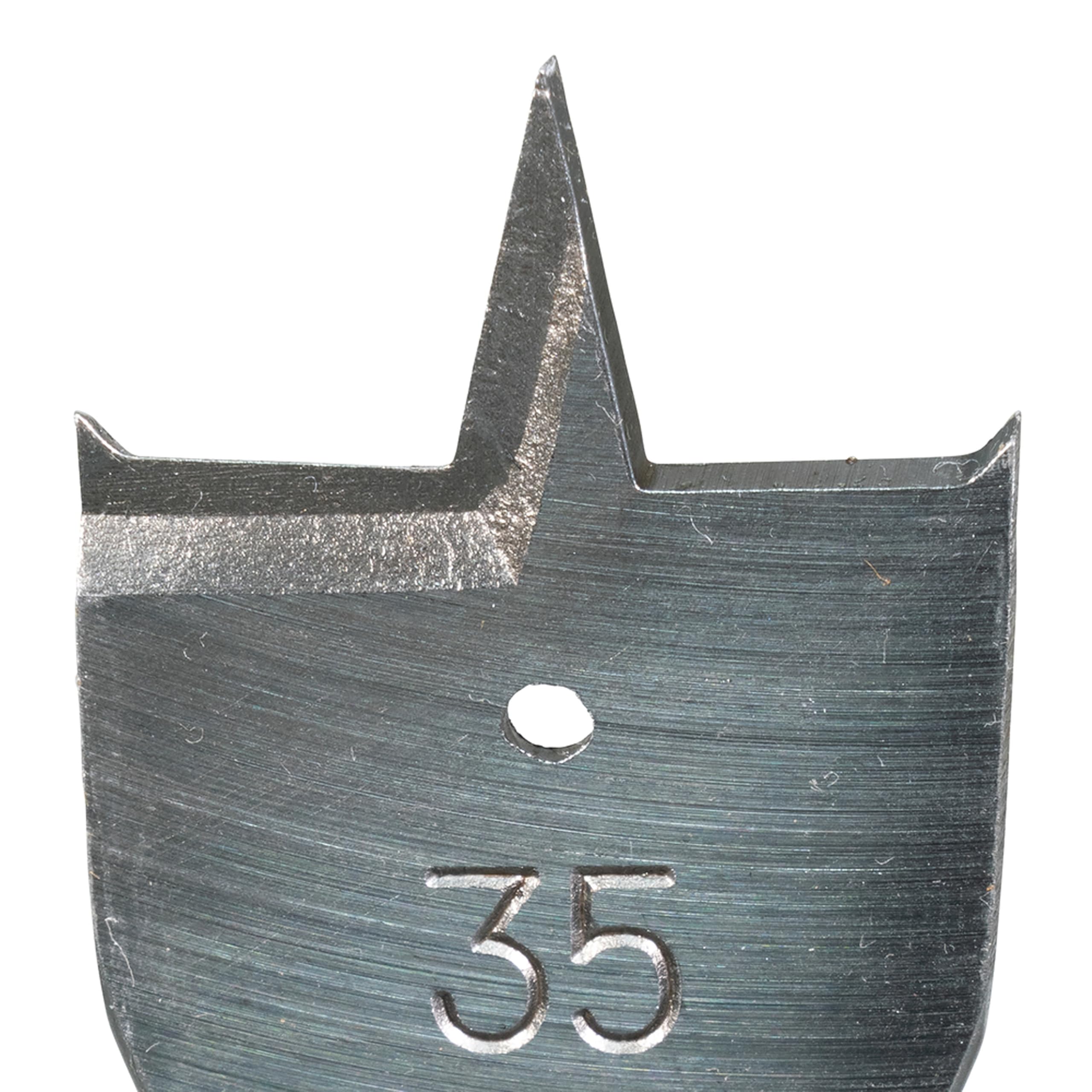 Makita E-17544 Wood Flat Bit 35x400, Black - Image 2
