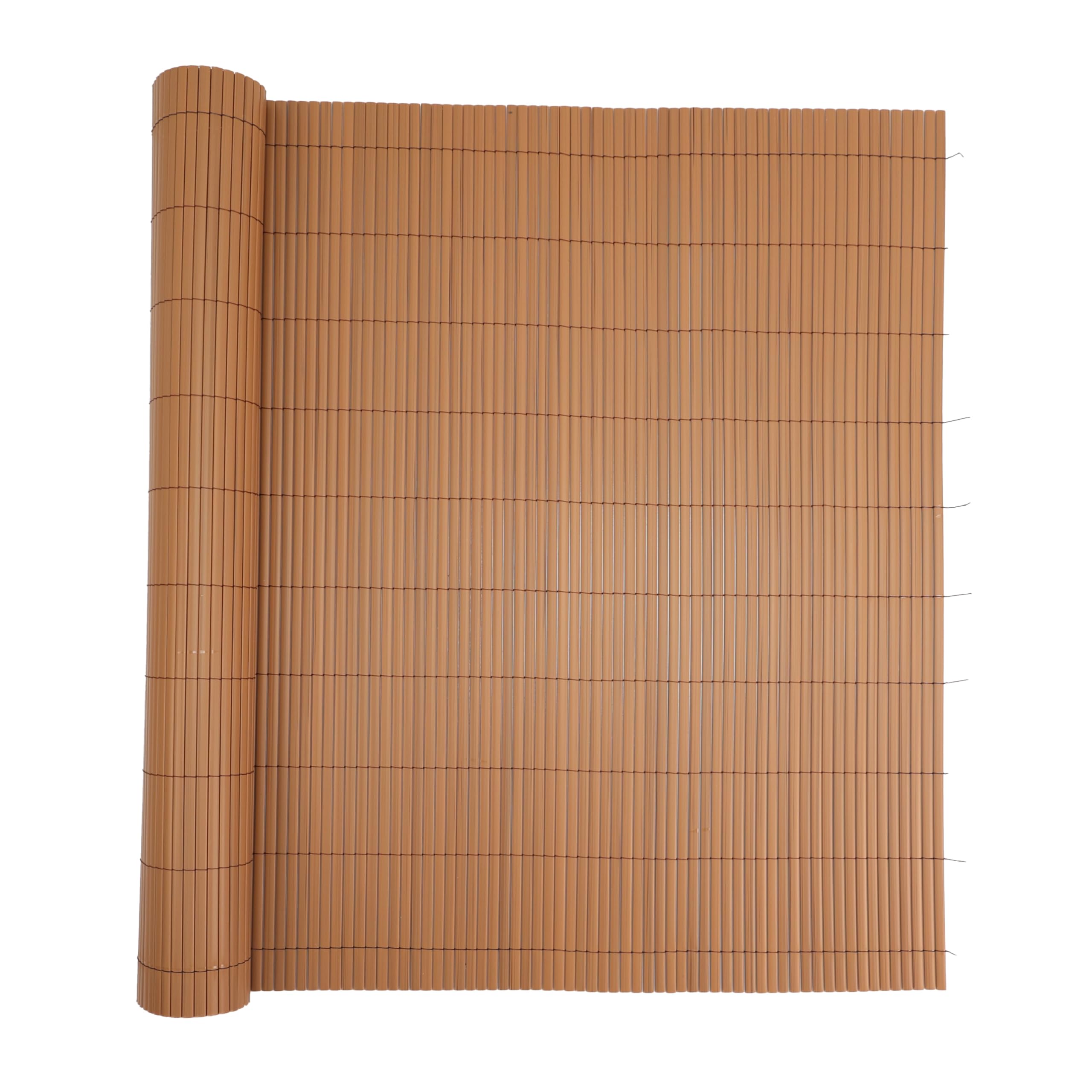 Mugar - Cañizo PVC Doble Cara 1600gr/m² | Valla ocultación | Resistente a Rayos UV | Seto PVC Artificial (1x3m, Verde)