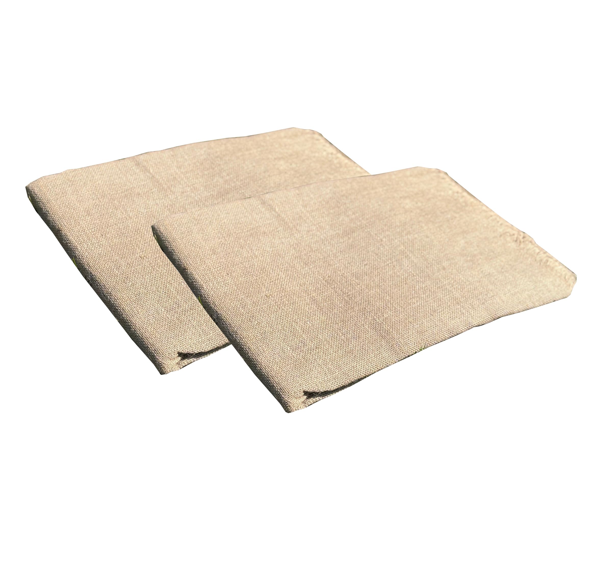 Selections Natural Jute Hessian Burlap Plant Protection Liner & Weed Control Sheet (5M X 1M) - Pack Of 2