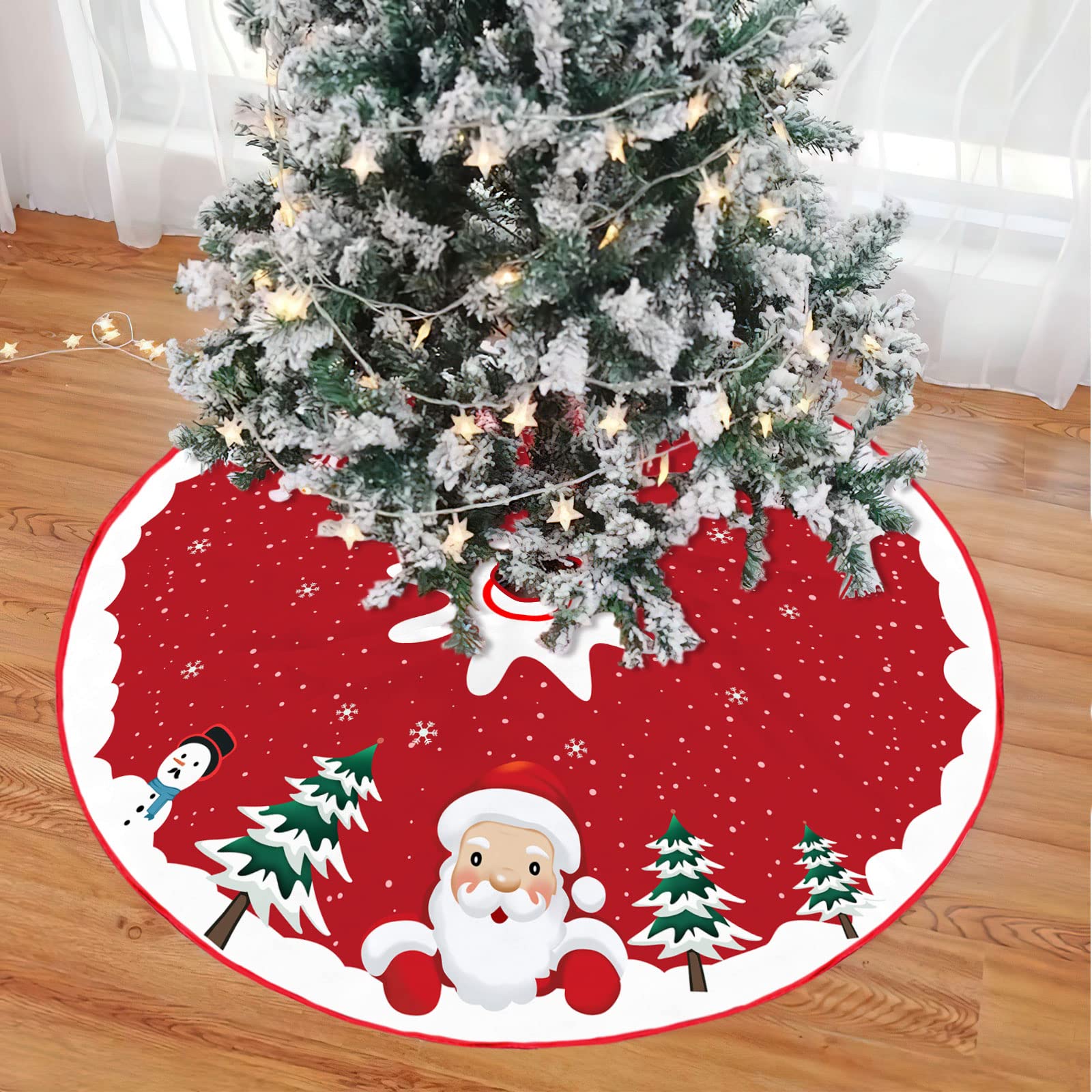 Mateju Weihnachtsbaum Rock - Dekorative Baumdecke Für Festliche Stimmung