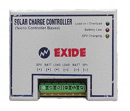 Exide 12V/24V Auto PWM 20A Solar Charge Controller Battery Charger