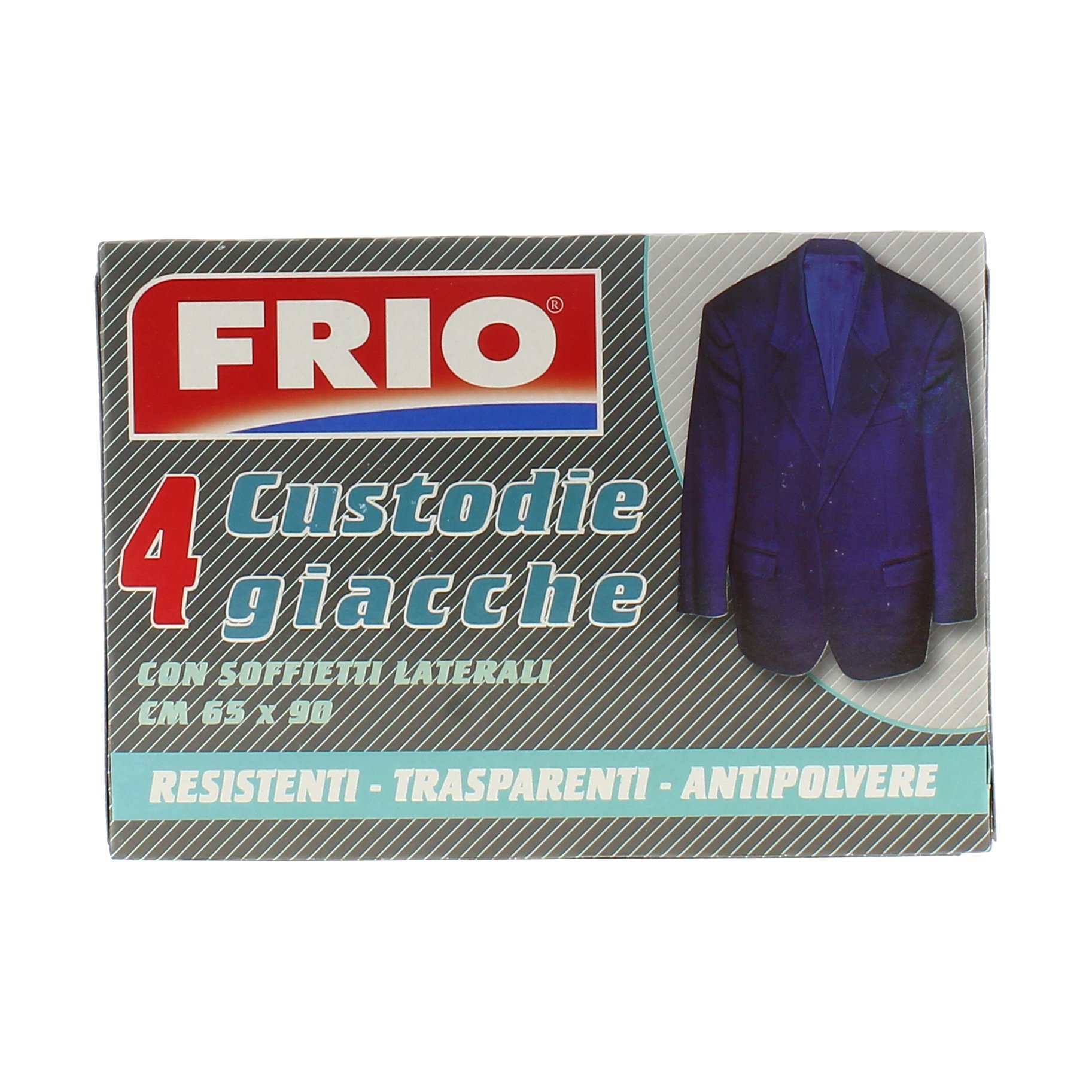 Custodie profumate per abiti e giacche, misura 65 x 100 cm, conf. da 4 pz