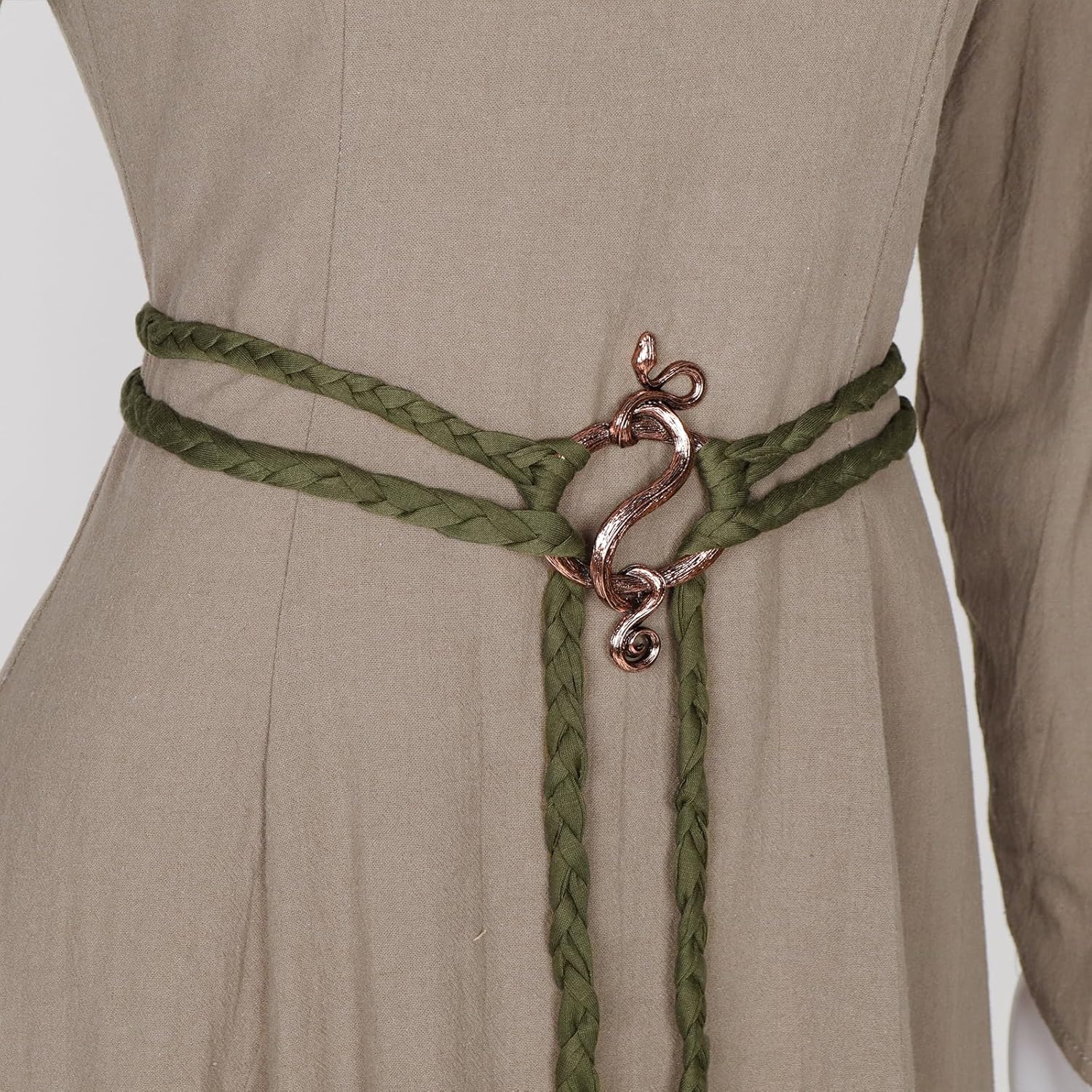 L'VOW Viking Troll Cross Belt Medieval Renaissance Rope Belt Norse Witch Accessory for Women - Image 3