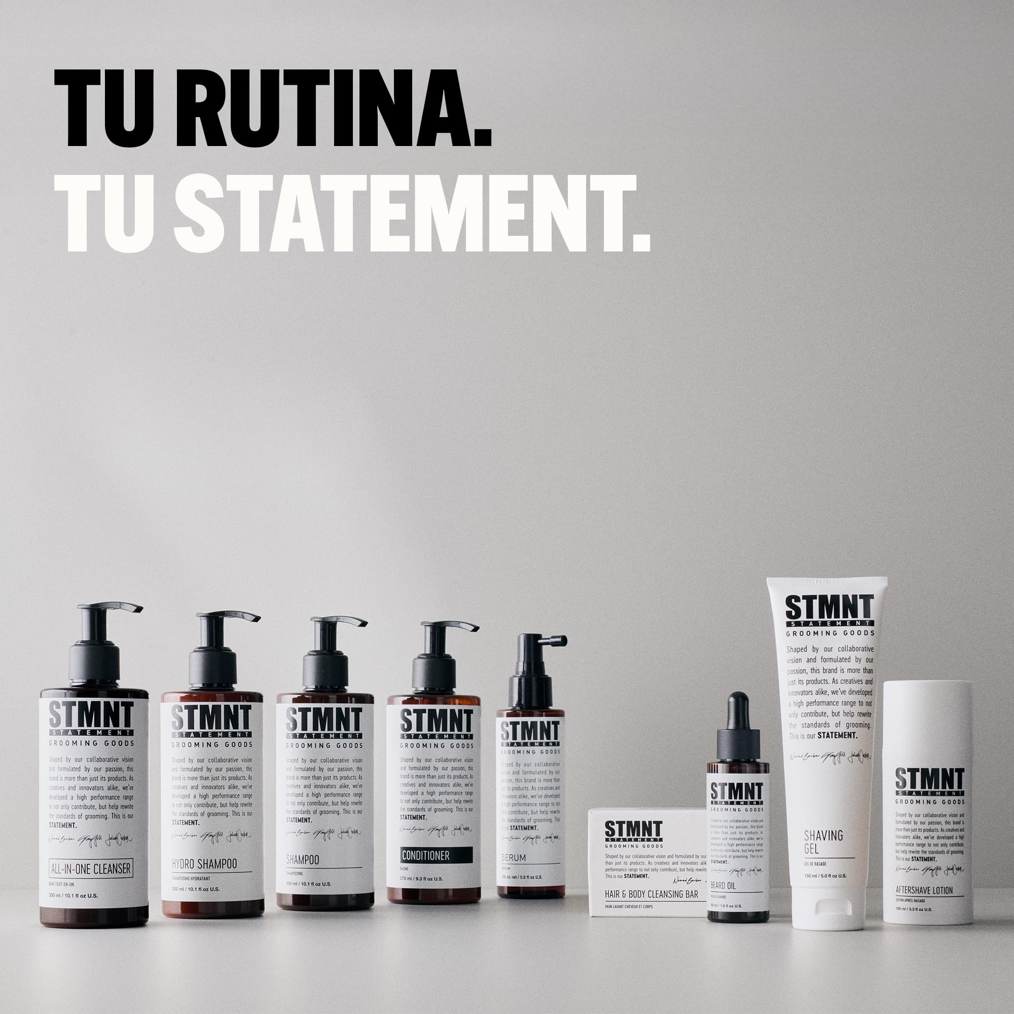 STMNT STATEMENT GROOMING GOODS Beard Oil - Aceite Barba Hombre - Hidratante - Natural - Cítricos y Madera 50 ml